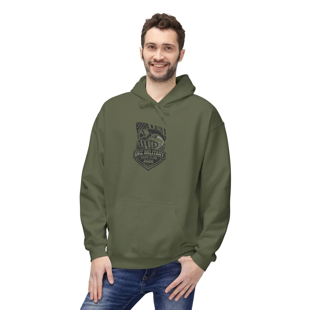 Skull Crest Hoodie — Vintage Biker Emblem Pullover