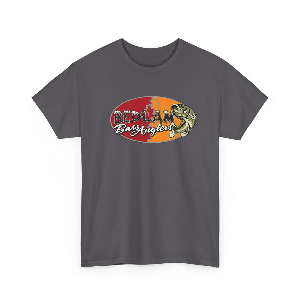 Bass Anglers Graphic Tee - "Bedlam" Fishing Logo Shirt
