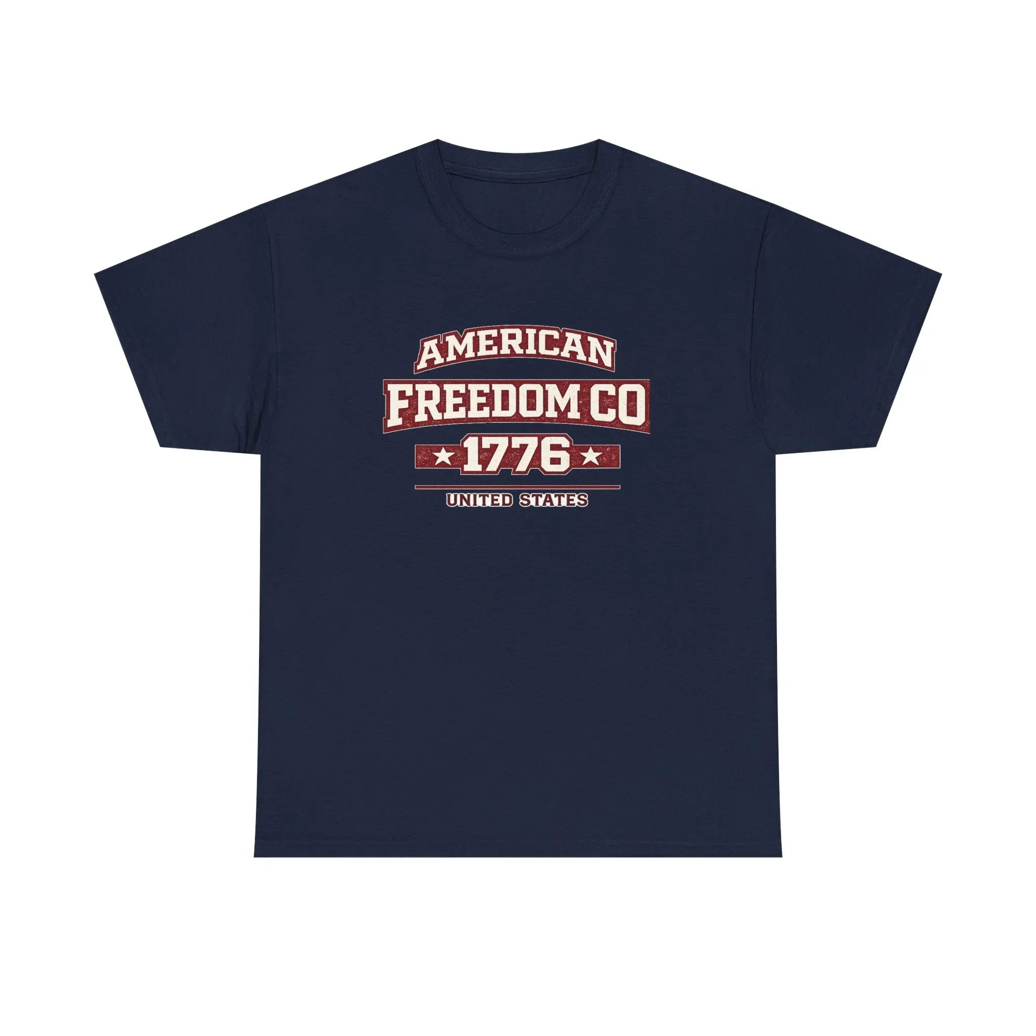 Patriotic 'American Freedom Co. 1776' Tee - 4th of July Vintage USA Shirt