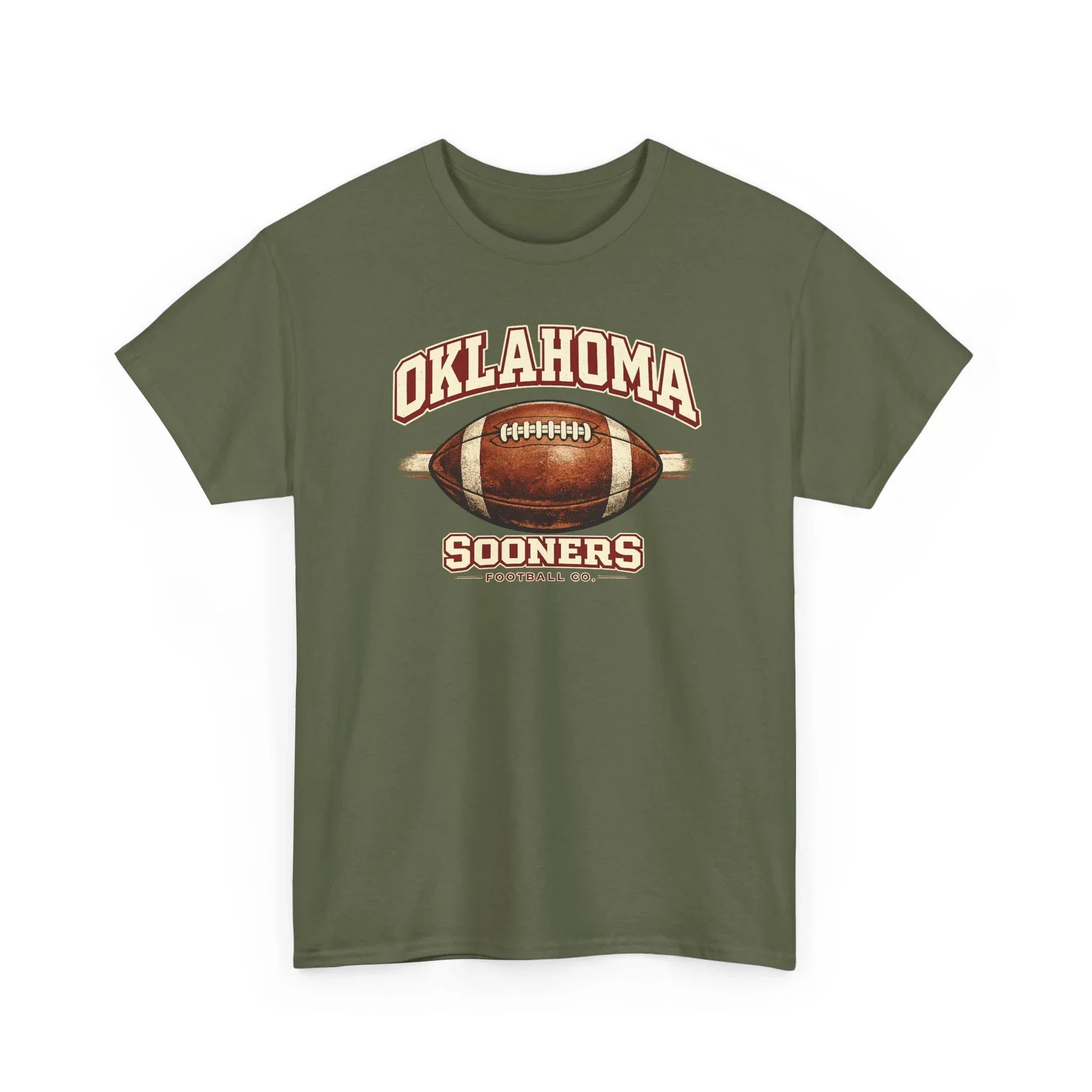 Oklahoma Sooners Football T-Shirt — Vintage Football Graphic Tee
