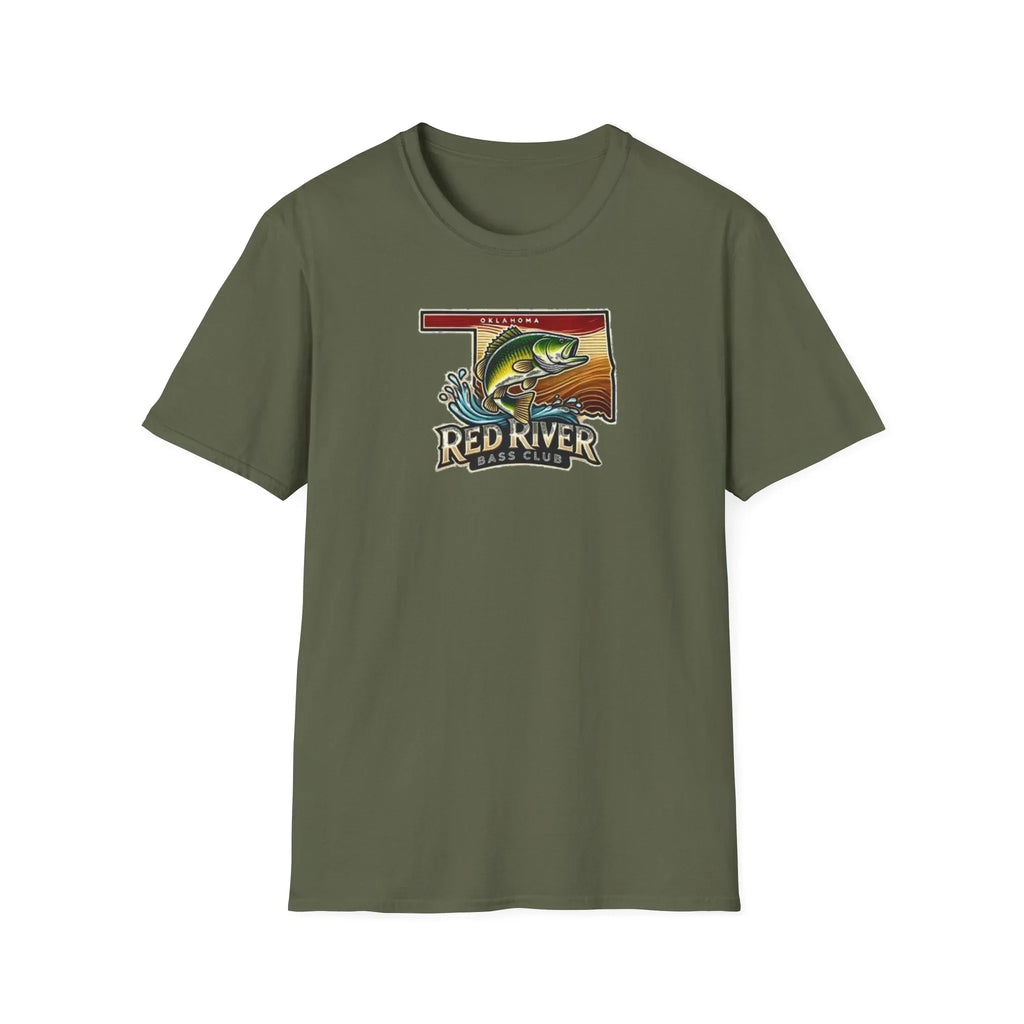 Red River Bass Club T-Shirt — Vintage Fishing Tee