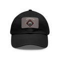 Bear Logo Leather Patch Dad Hat — Vintage Outdoor Cap