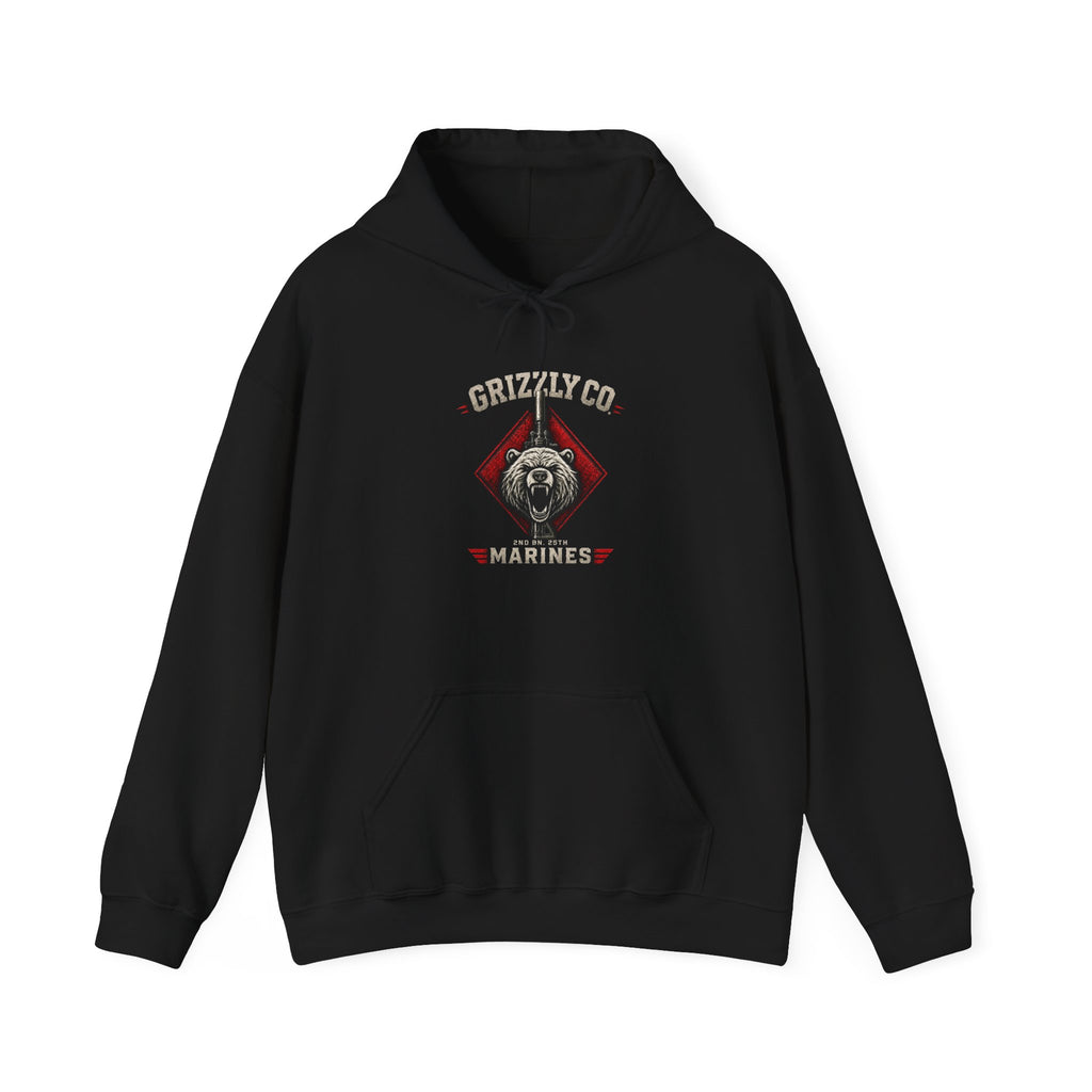 Bear Crest Hoodie - 'Let Him Run Wild' Graphic Pullover