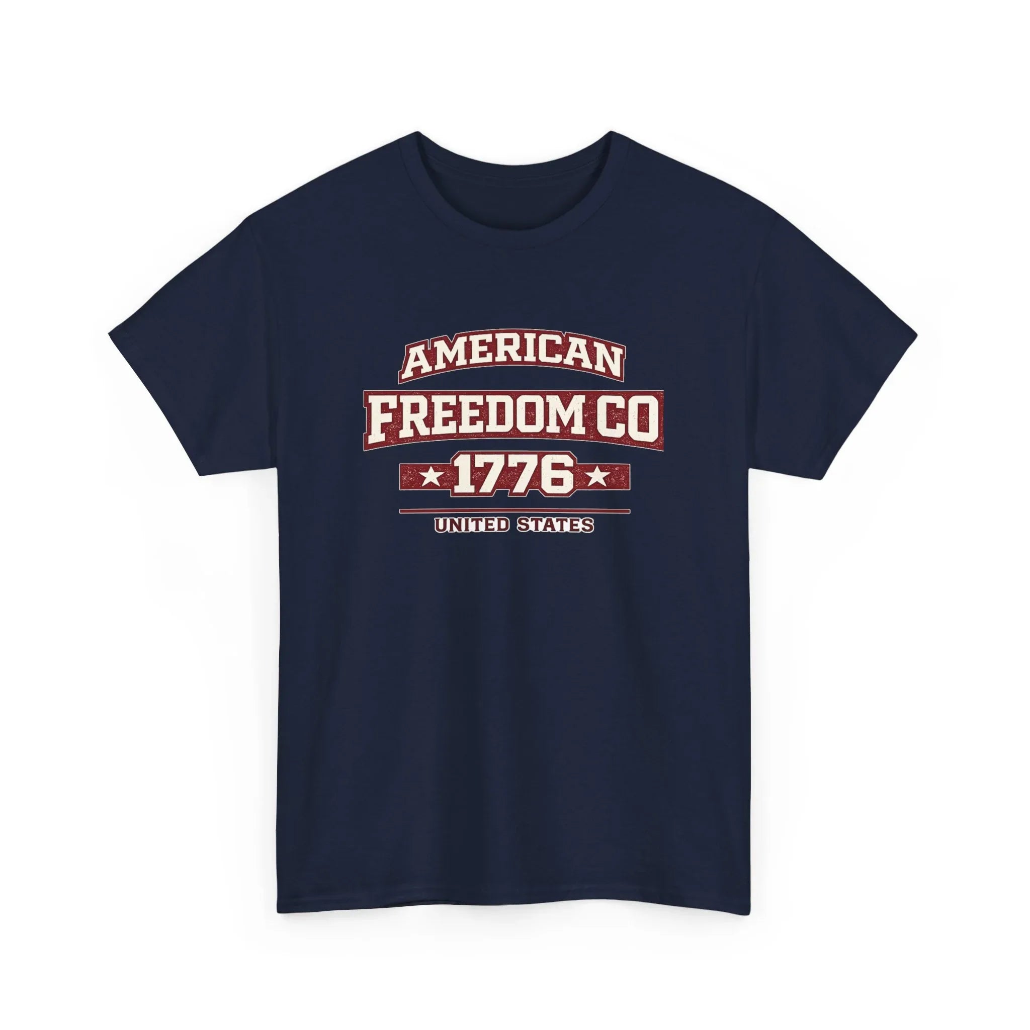 Patriotic 'American Freedom Co. 1776' Tee - 4th of July Vintage USA Shirt