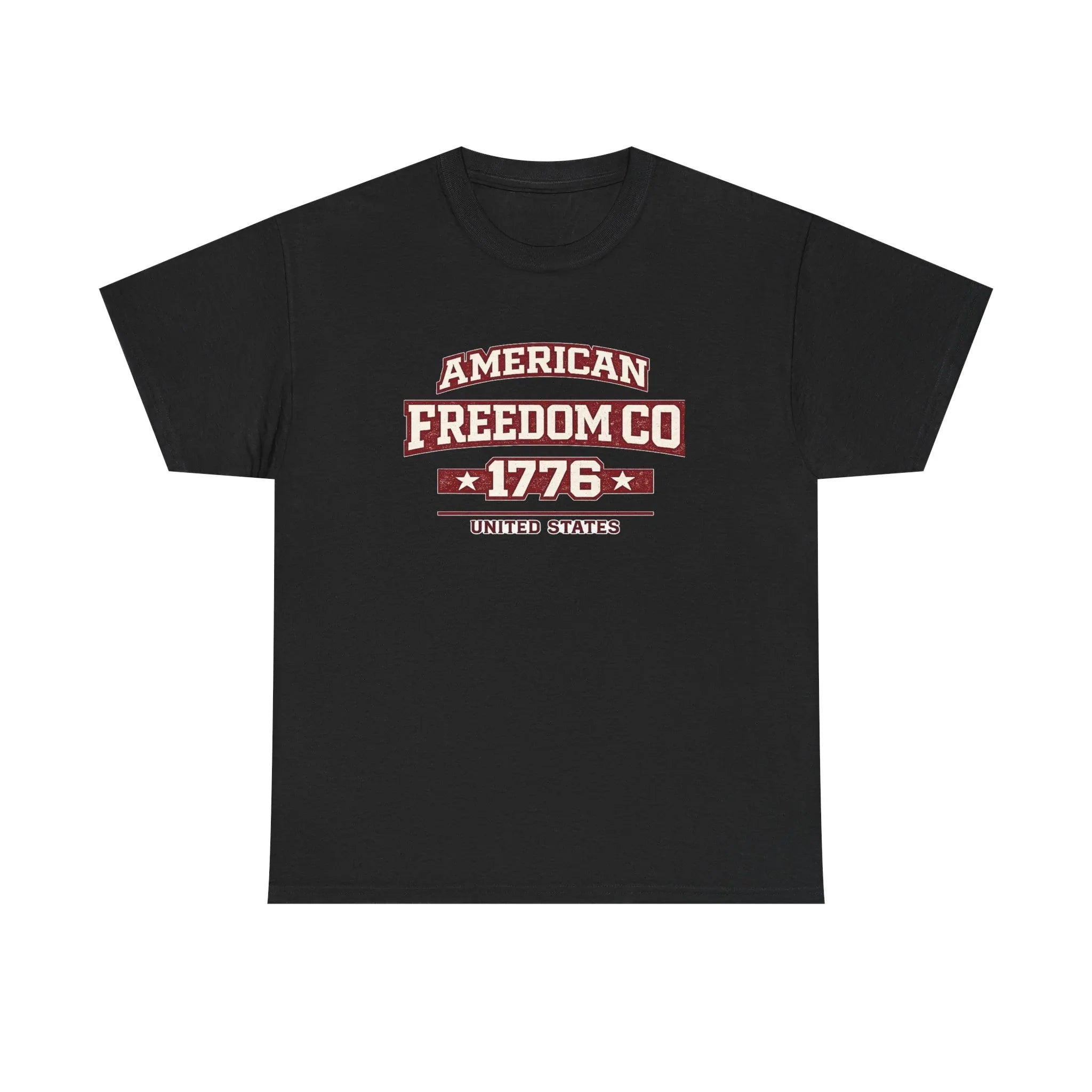 Patriotic 'American Freedom Co. 1776' Tee - 4th of July Vintage USA Shirt