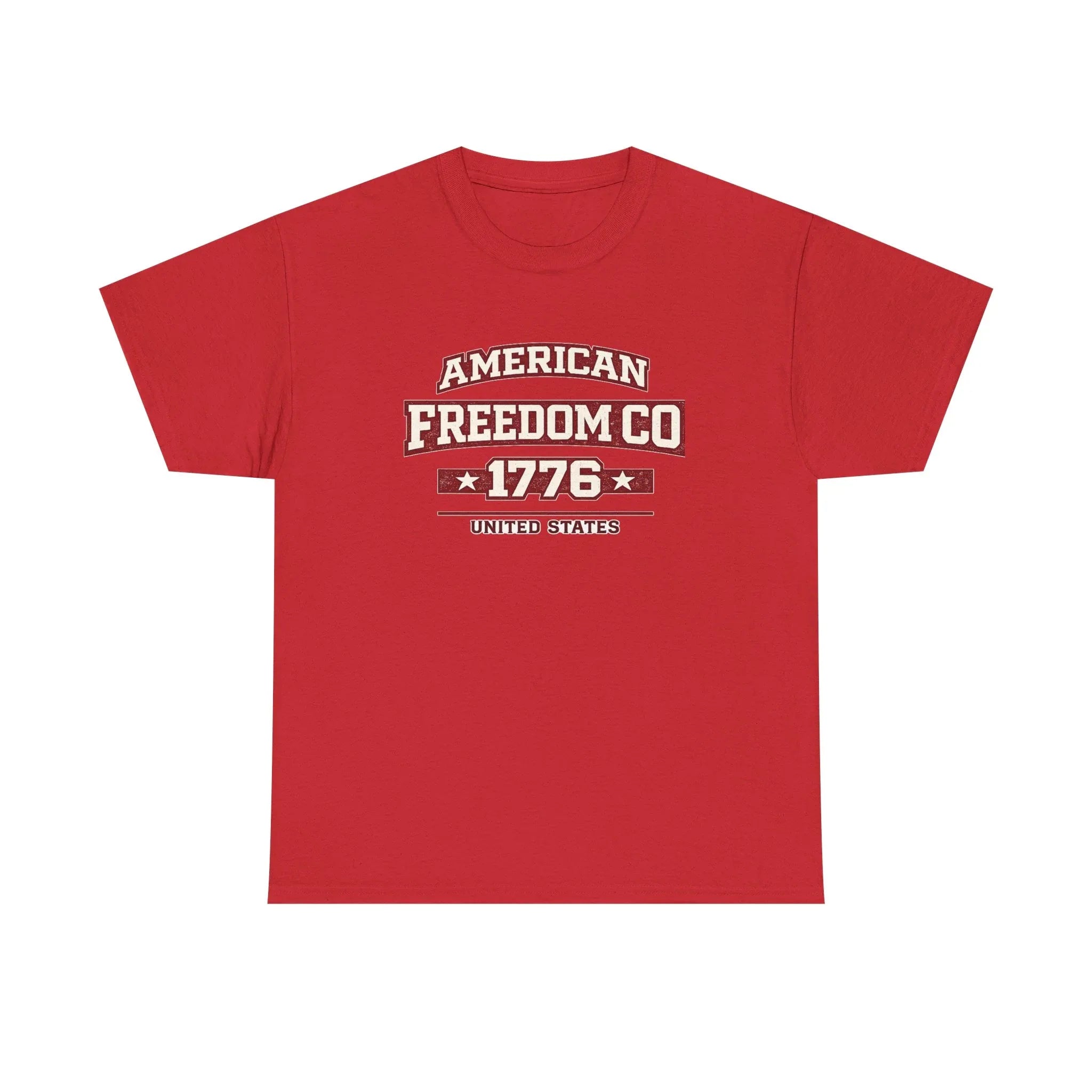 Patriotic 'American Freedom Co. 1776' Tee - 4th of July Vintage USA Shirt