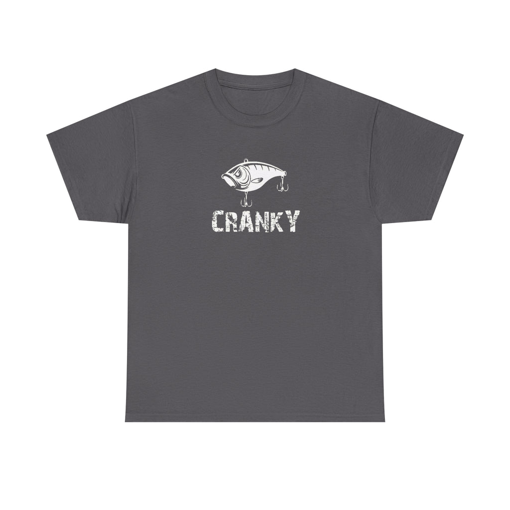 Fishing Lure "Cranky" T‑Shirt — Funny Angler Tee for Fishermen
