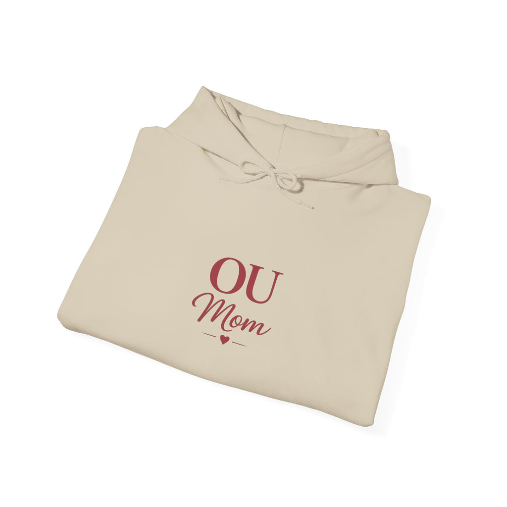 OU Mom Hoodie — Cute College Mom Pullover for OU Fans, Alumni & Game Day