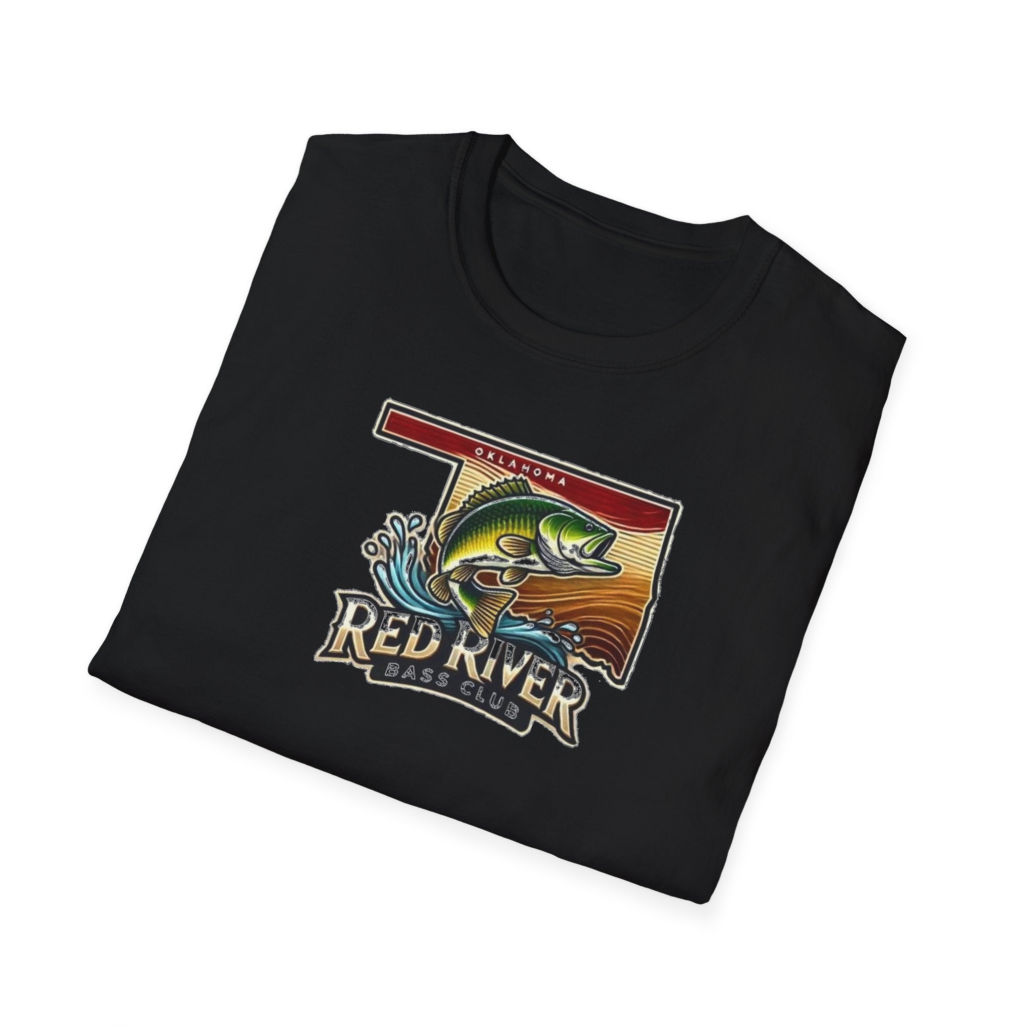 Red River Bass Club T-Shirt — Vintage Fishing Tee