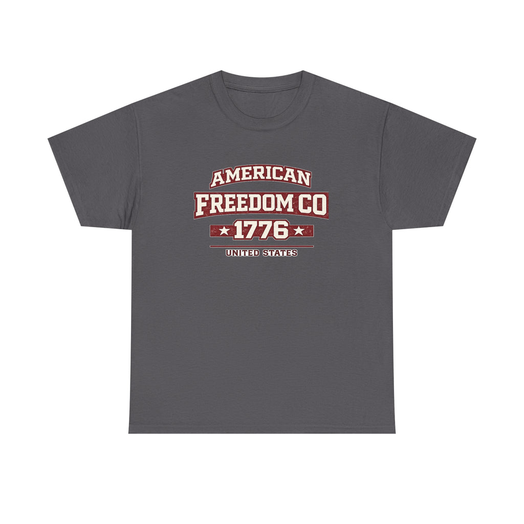 Patriotic 'American Freedom Co. 1776' Tee - 4th of July Vintage USA Shirt