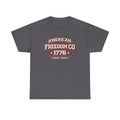 Patriotic 'American Freedom Co. 1776' Tee - 4th of July Vintage USA Shirt