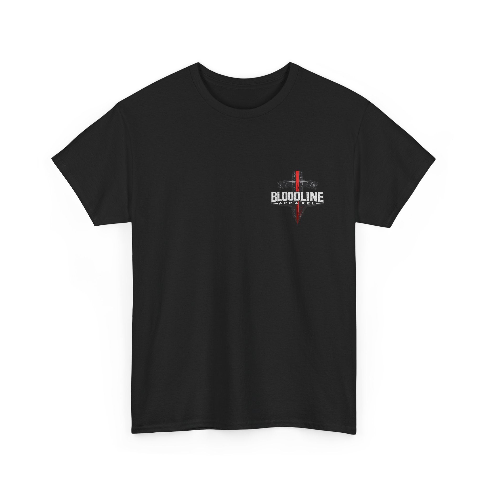 Loyal Unto Death Military Skull Tee — Brotherhood & Honor "Bloodline" Graphic T-Shirt