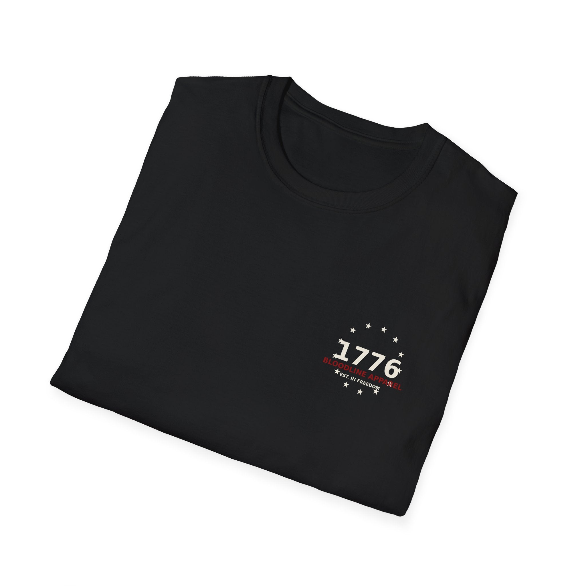 1776 American Flag Skull T-Shirt — Patriotic 2nd Amendment Graphic Tee