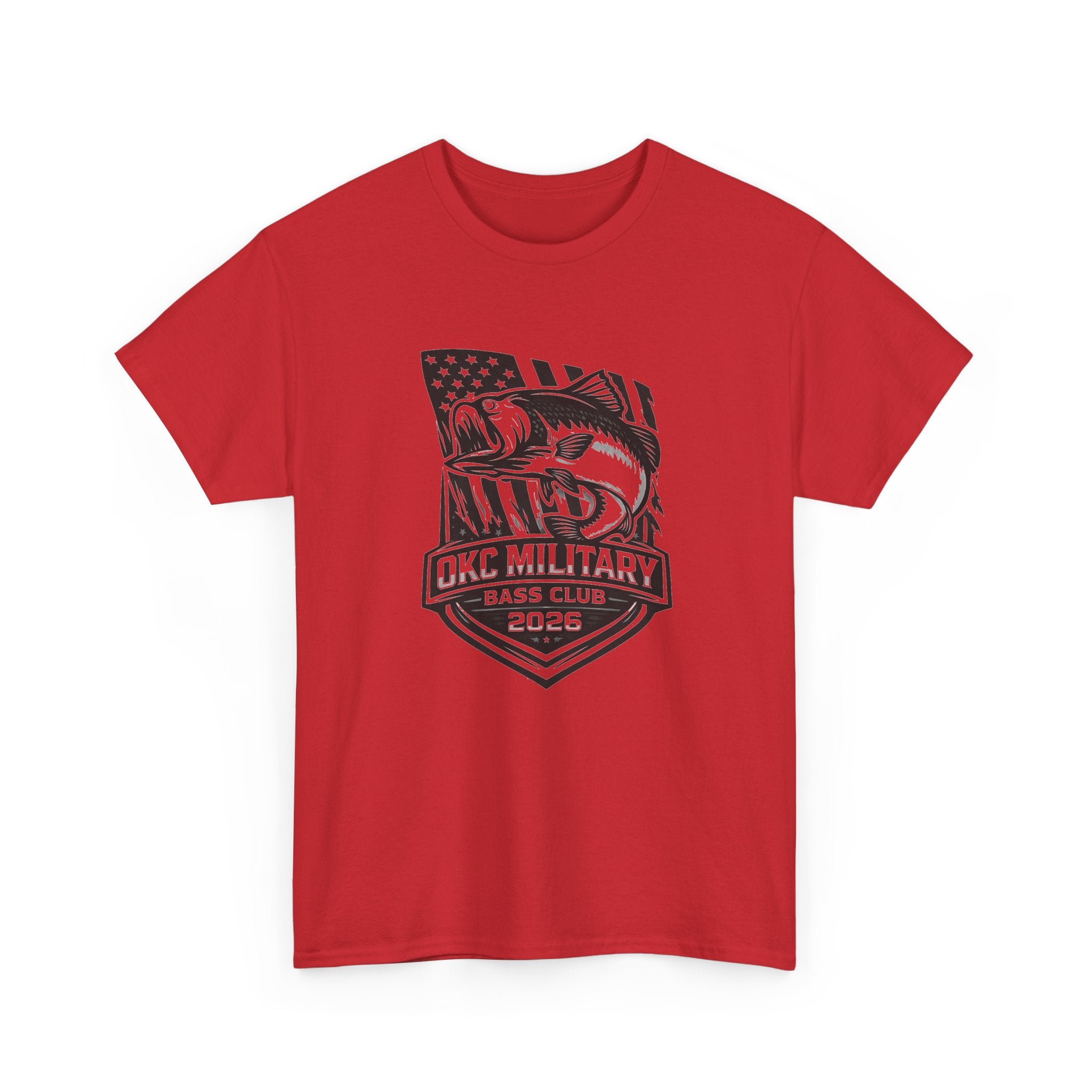 OKC Military Bass Club 2026 Fishing Tee