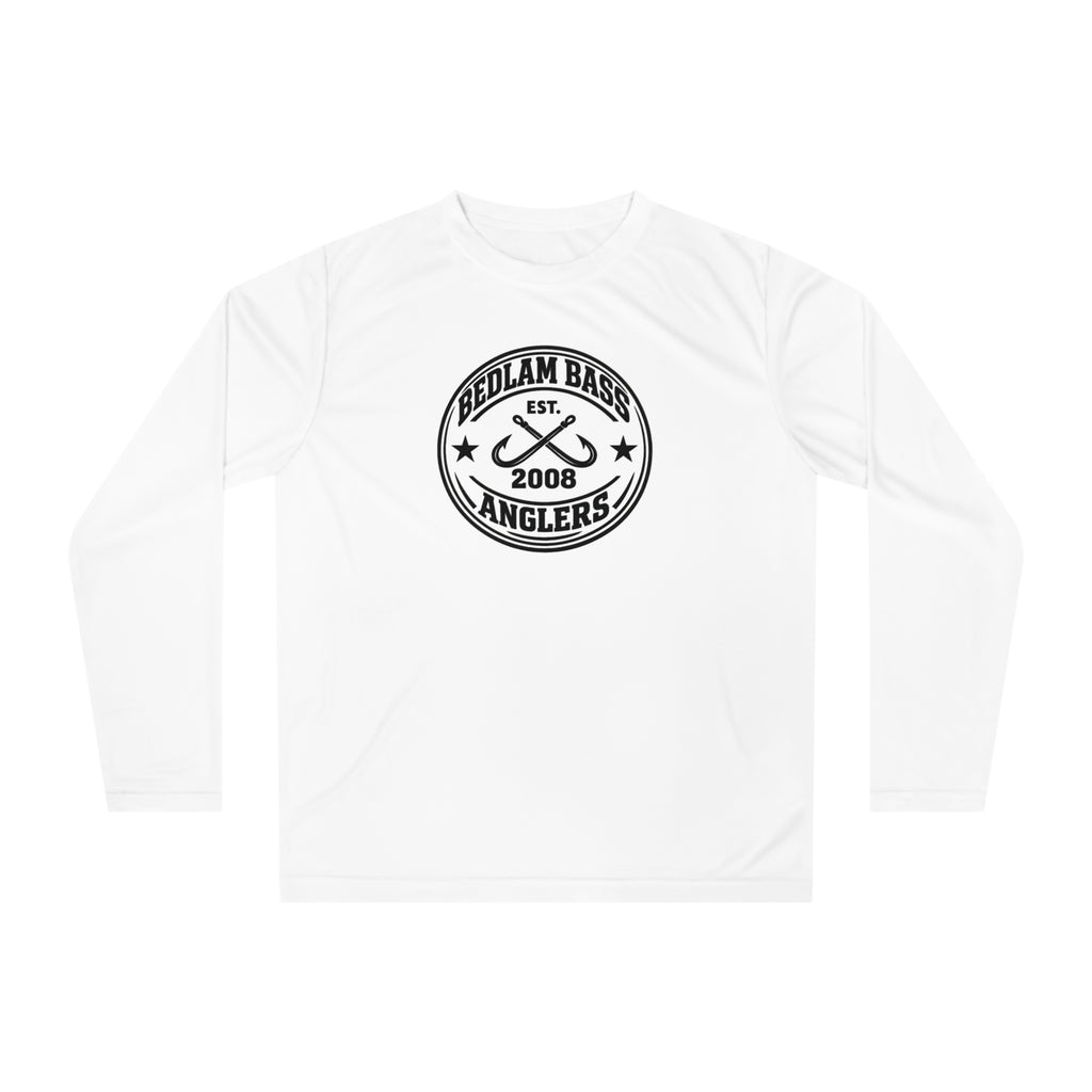 Bedlam Bass Anglers Performance Long Sleeve Shirt — Est. 2008 Fishing Tee