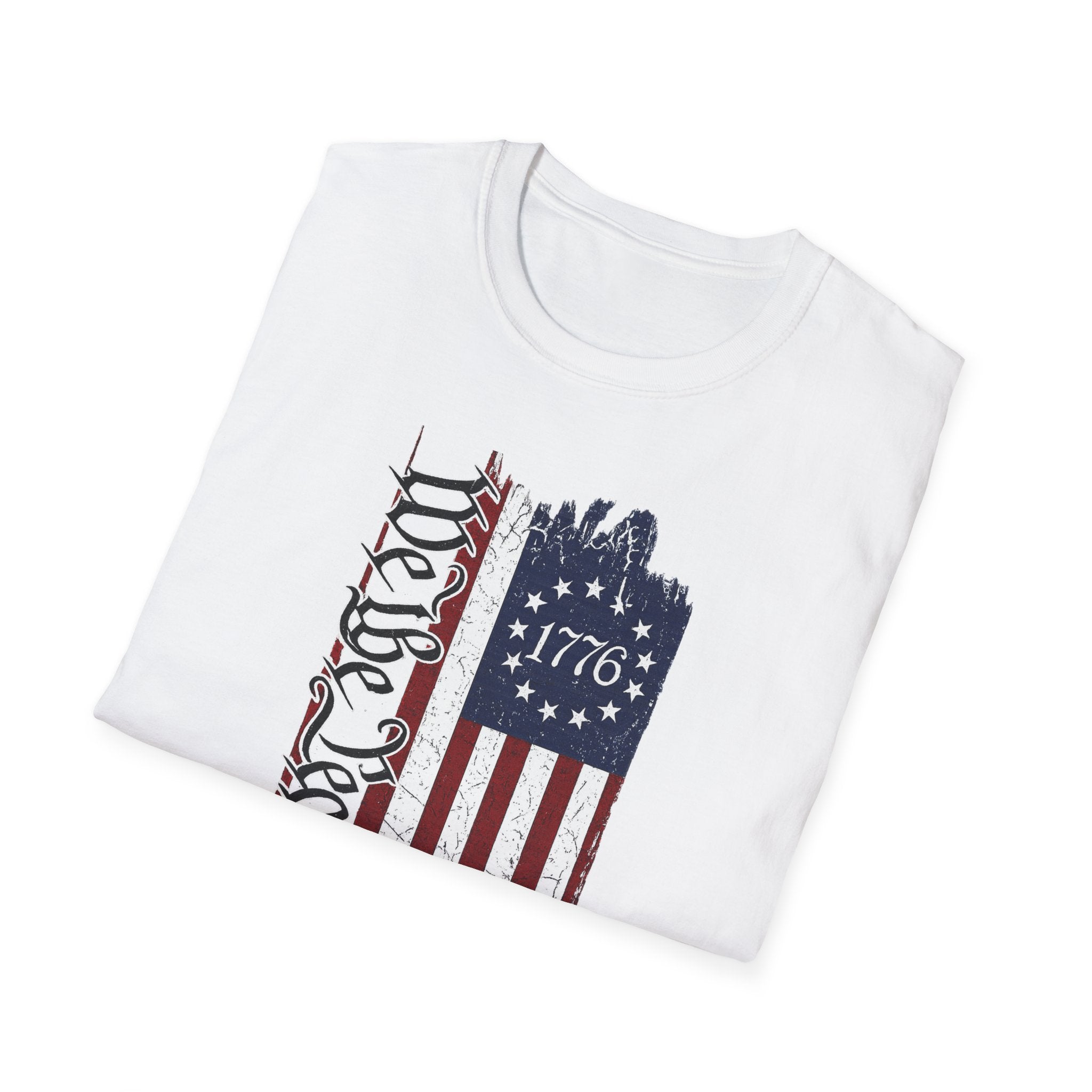 1776 American Flag T-Shirt — "We the People" 250 Years Patriotic Tee