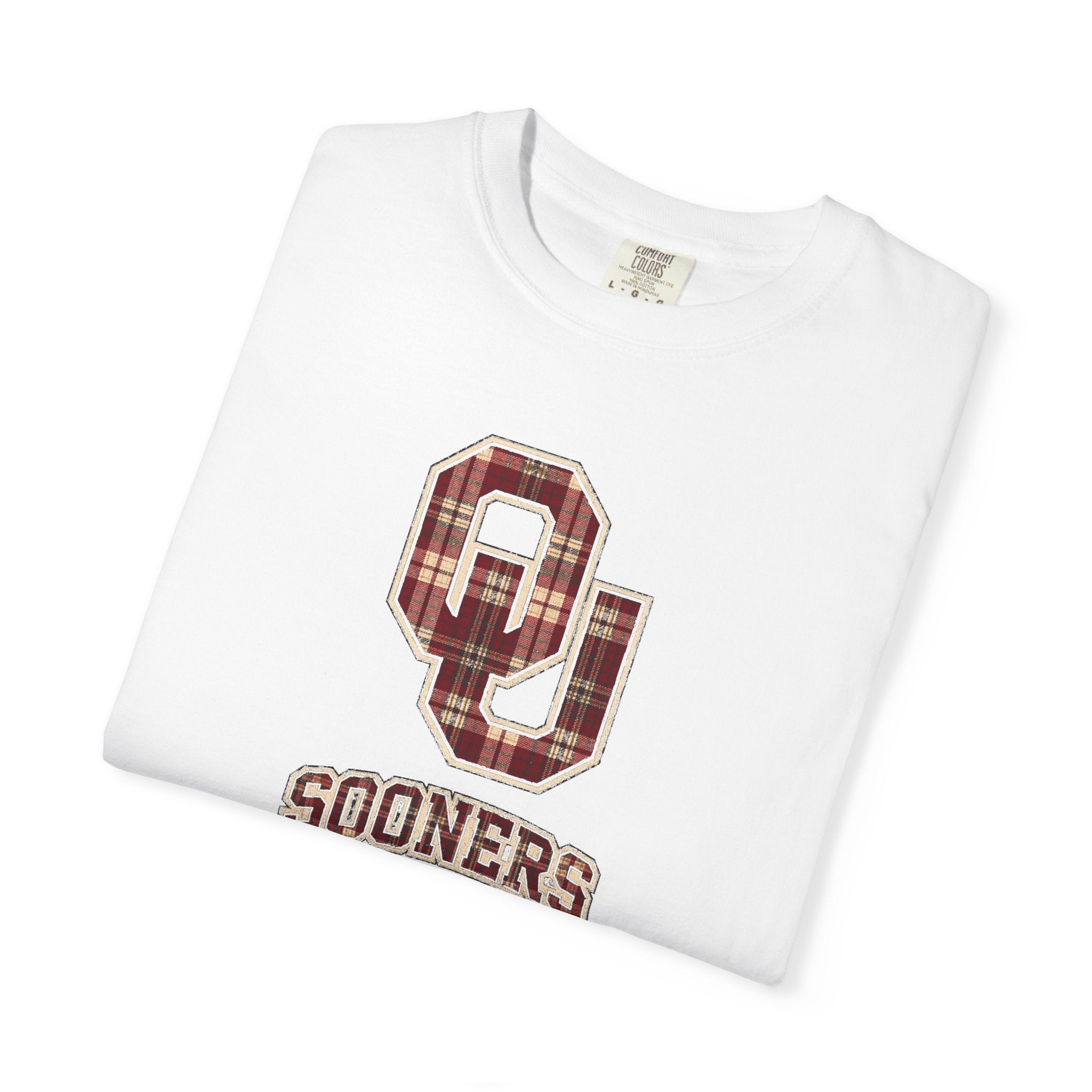 OU Sooners Plaid Logo T-Shirt