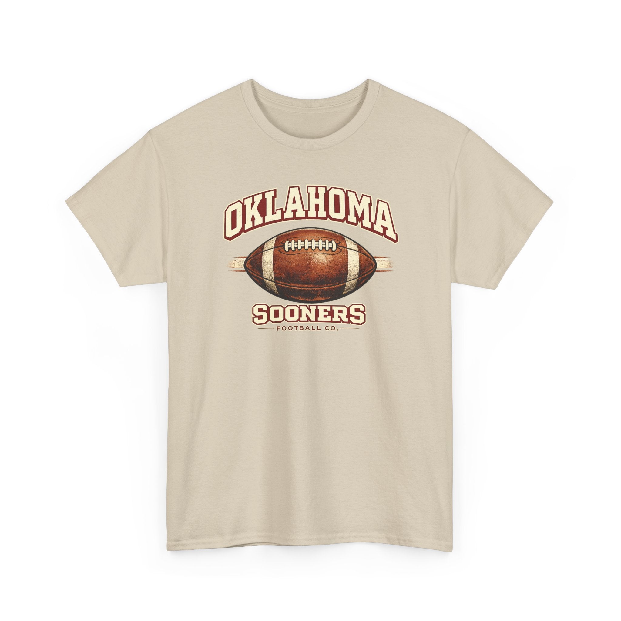 Oklahoma Sooners Football T-Shirt — Vintage Football Graphic Tee