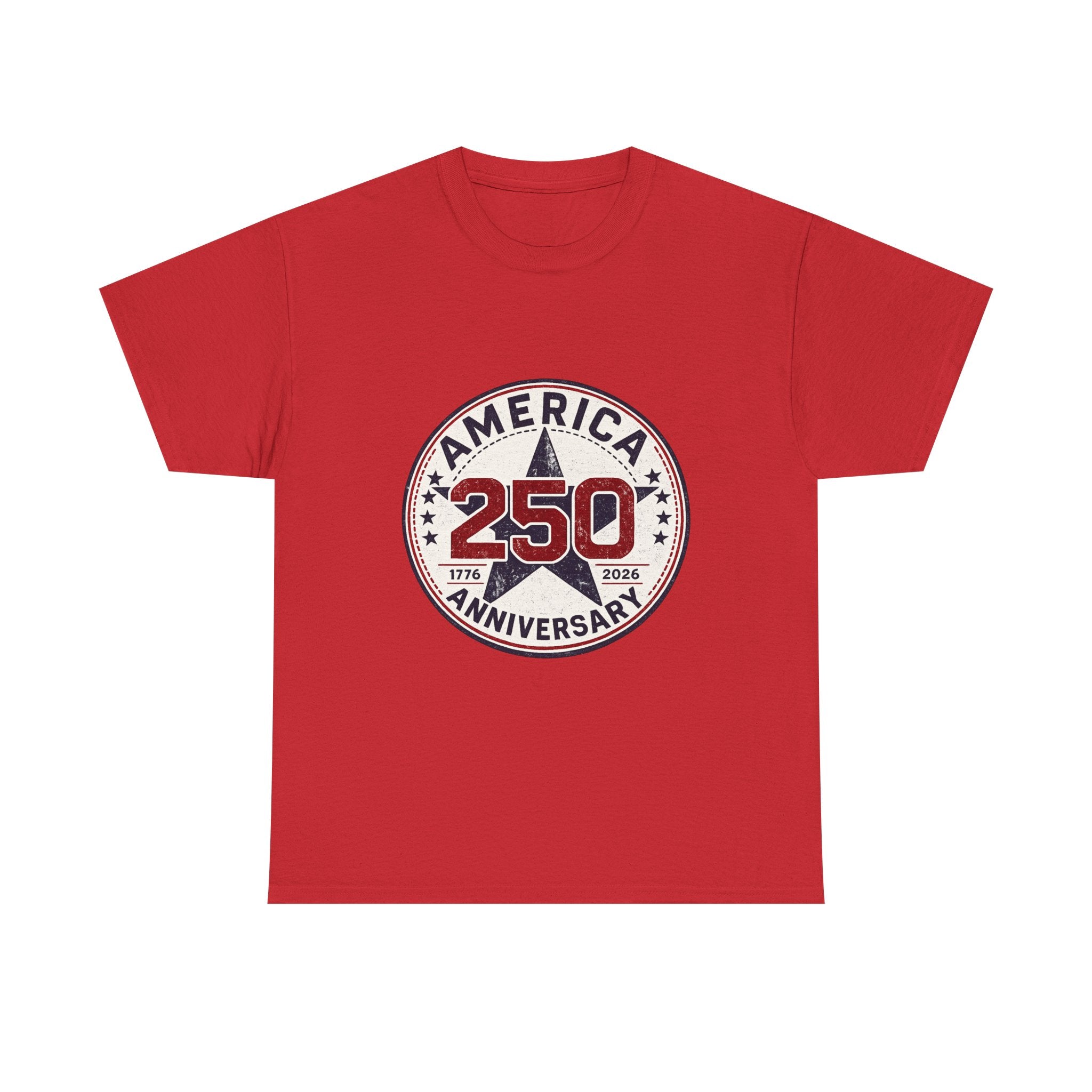 250th America Anniversary T-Shirt — Patriotic USA Independence Celebration Tee