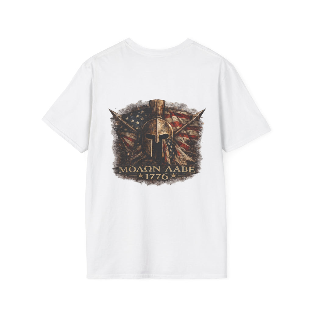 Spartan Helmet "Molon Labe 1776" T-Shirt