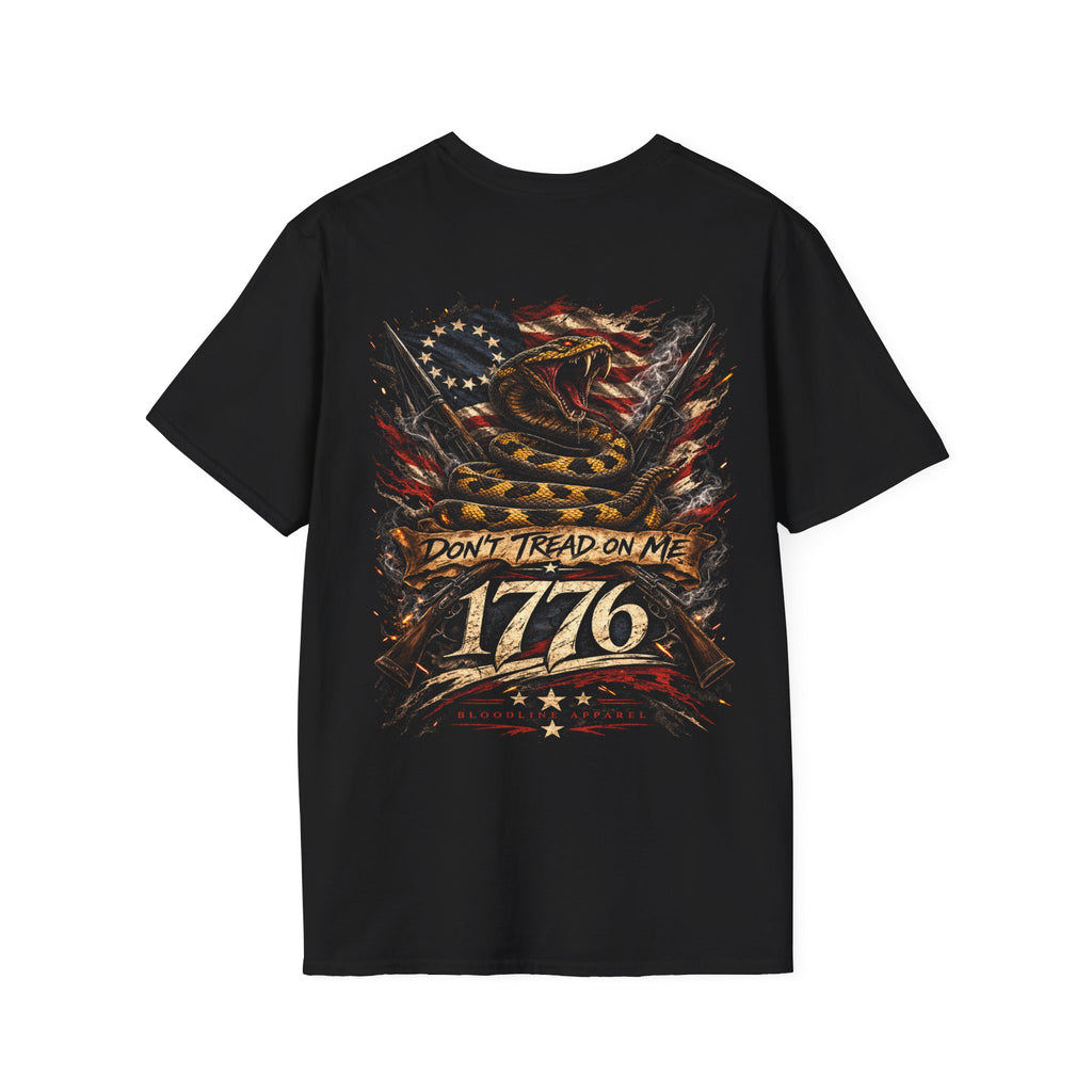 1776 "Don't Tread on Me" Patriotic T-Shirt