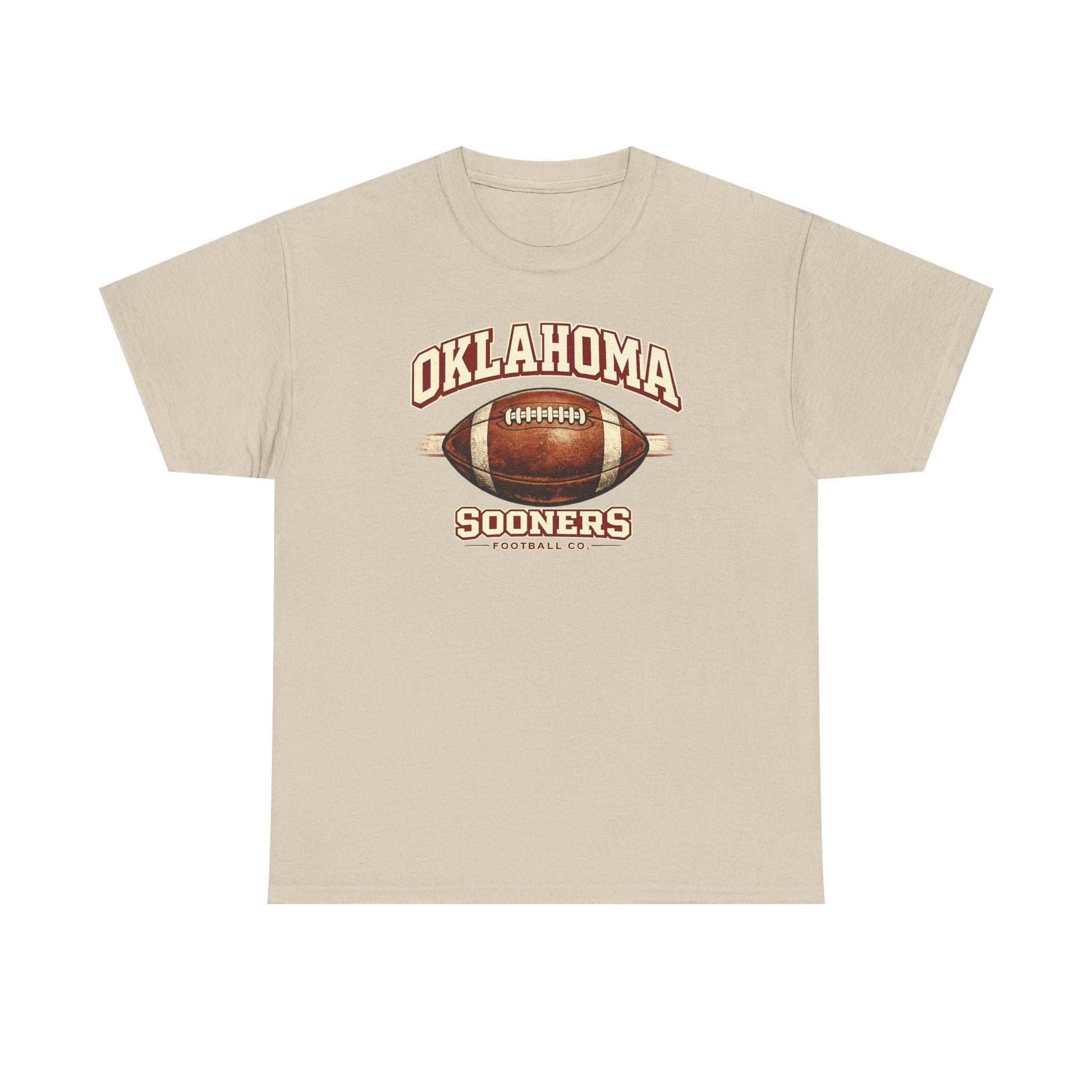 Oklahoma Sooners Football T-Shirt — Vintage Football Graphic Tee
