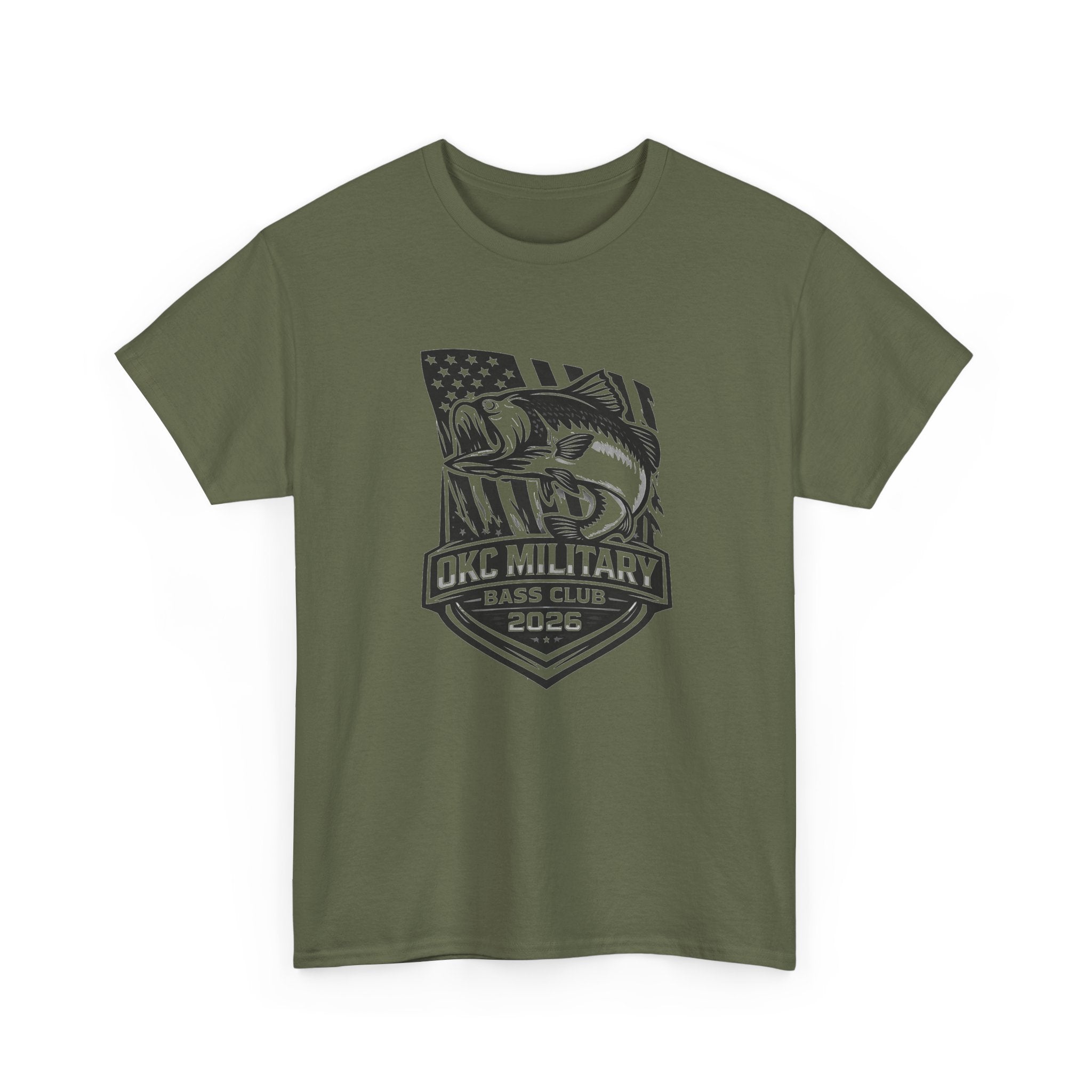 OKC Military Bass Club 2026 Fishing Tee