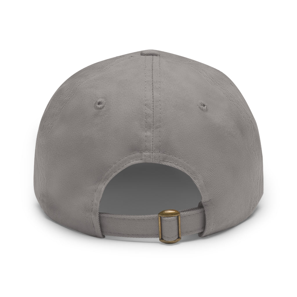 Vintage Motorcycle Customs Leather Patch Dad Hat