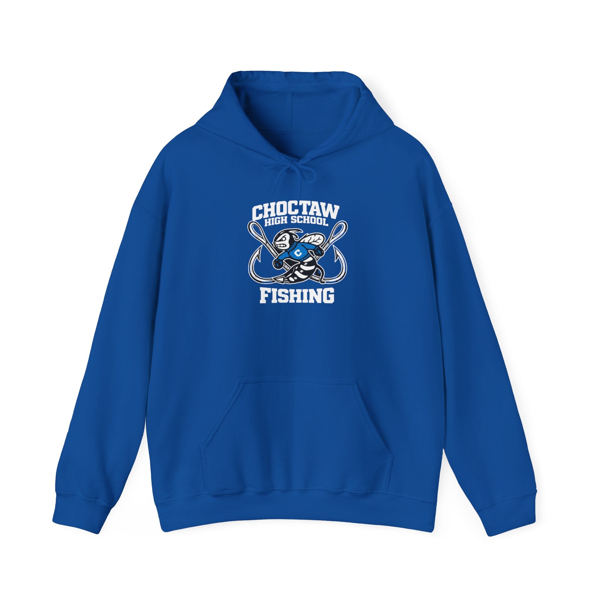 Choctaw High School Fishing Hoodie — Youth/Adult Team Crew Sweatshirt