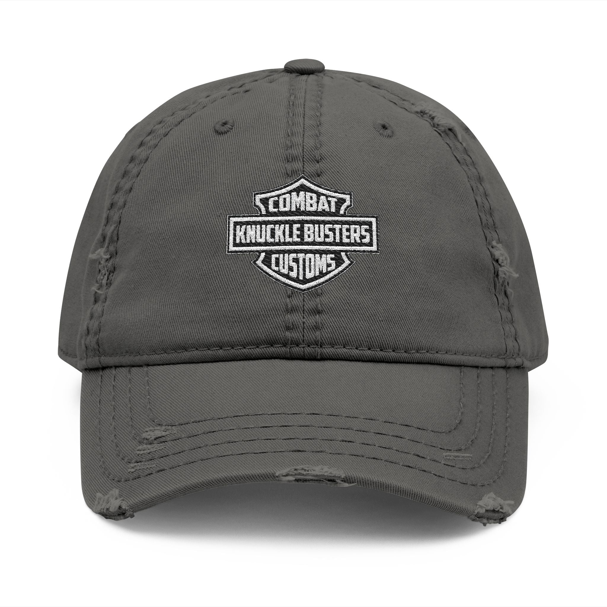 Distressed Dad Hat (Embroidery)