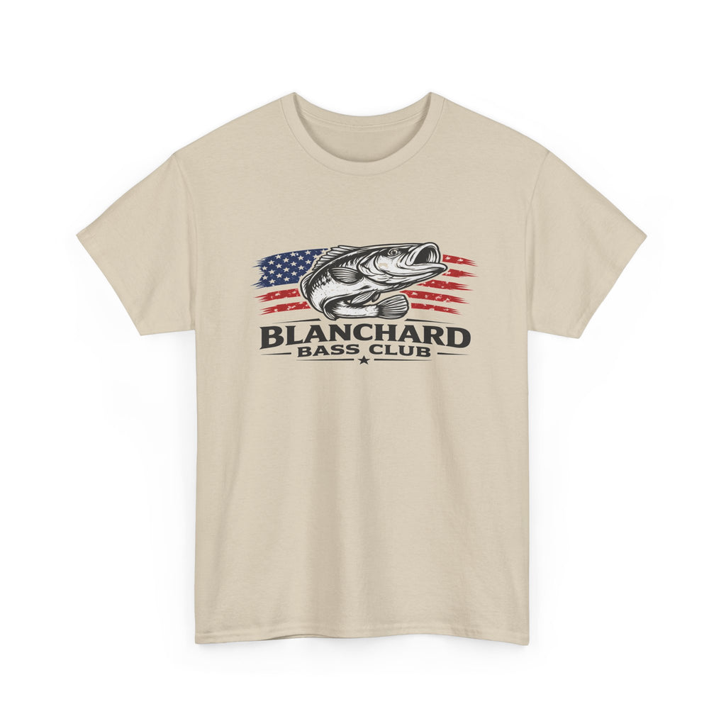 Blanchard Bass Club T-Shirt – American Flag Fishing Tee
