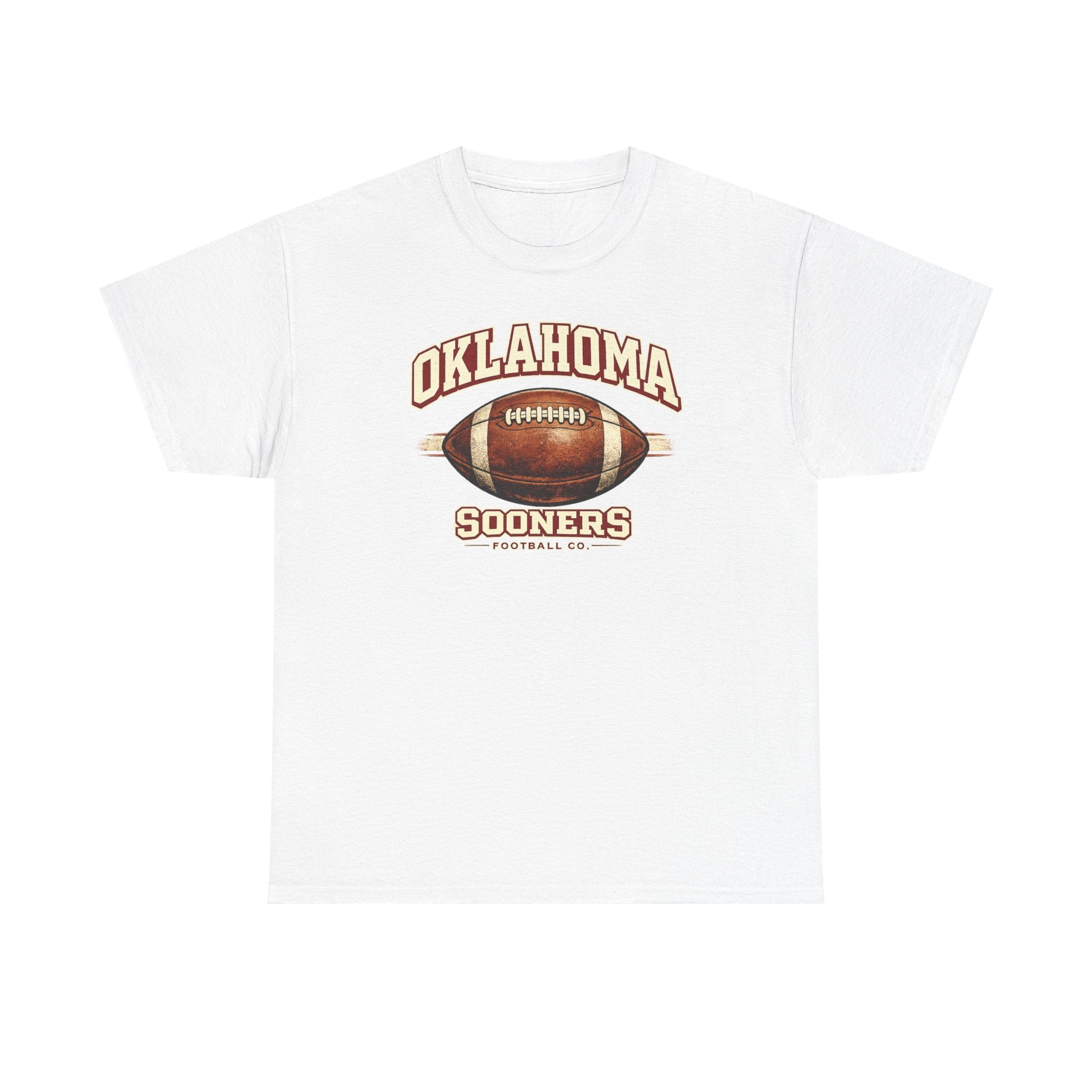 Oklahoma Sooners Football T-Shirt — Vintage Football Graphic Tee