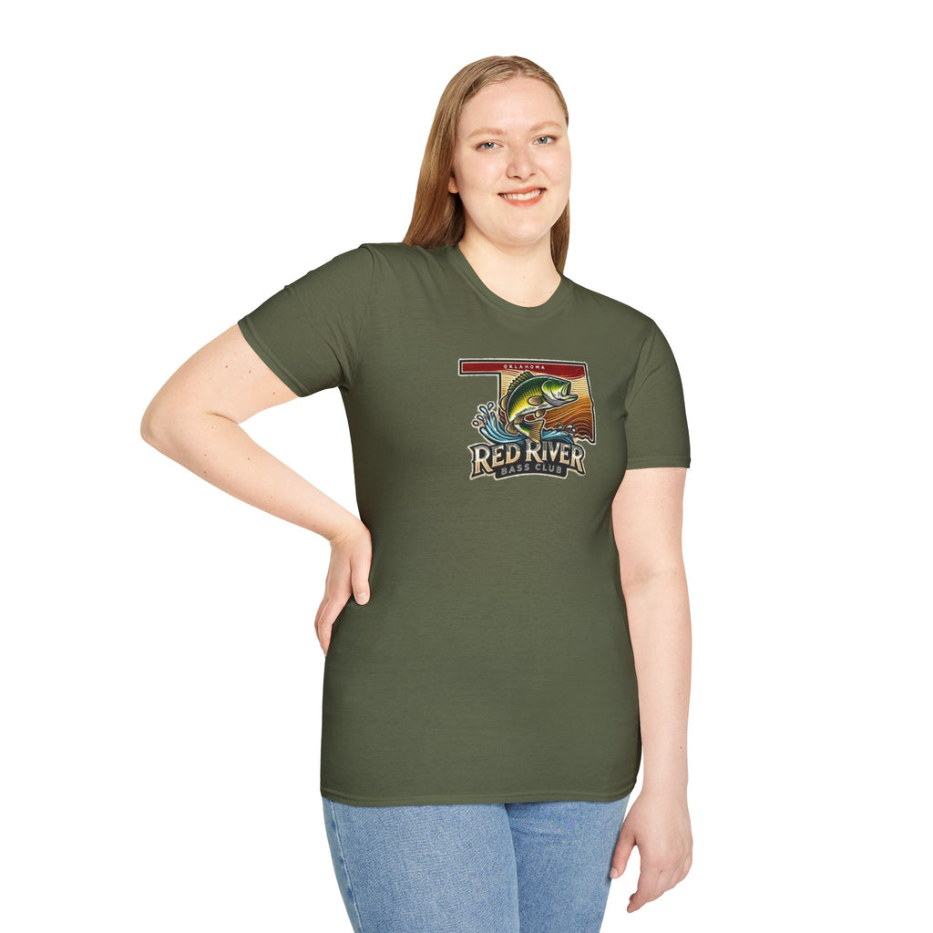 Red River Bass Club T-Shirt — Vintage Fishing Tee