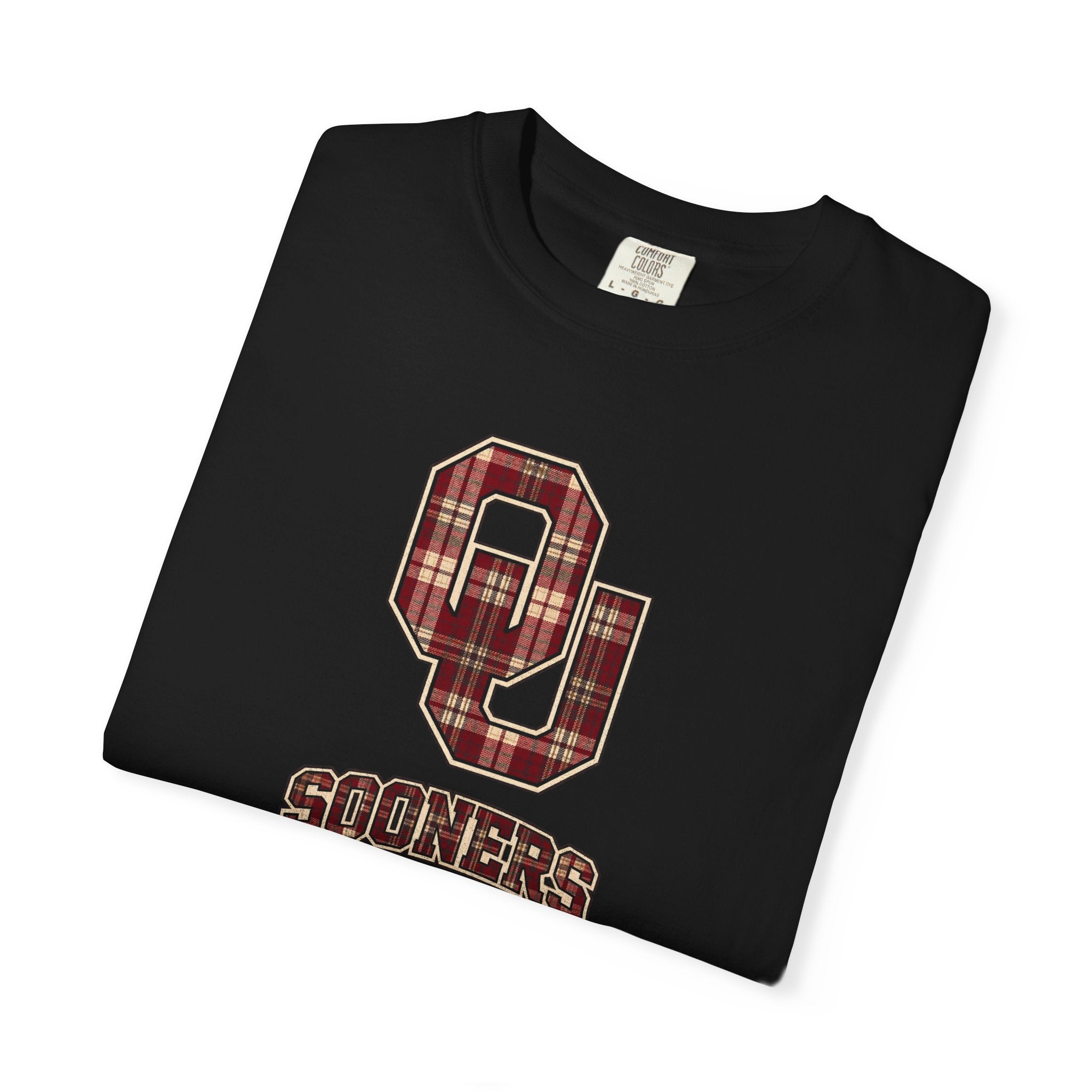 OU Sooners Plaid Logo T-Shirt