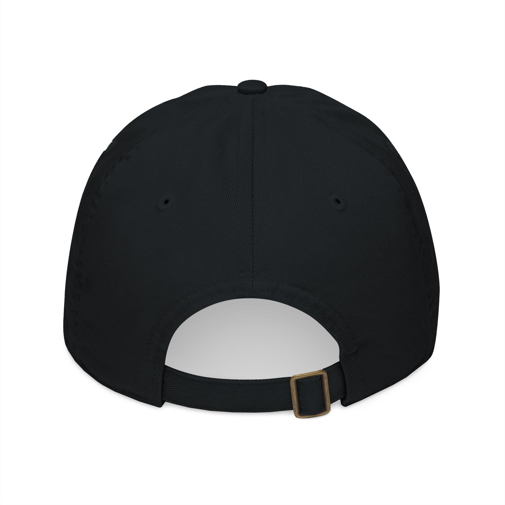Embroidered Bear Crest Organic Baseball Cap — Eco Cotton Dad Hat