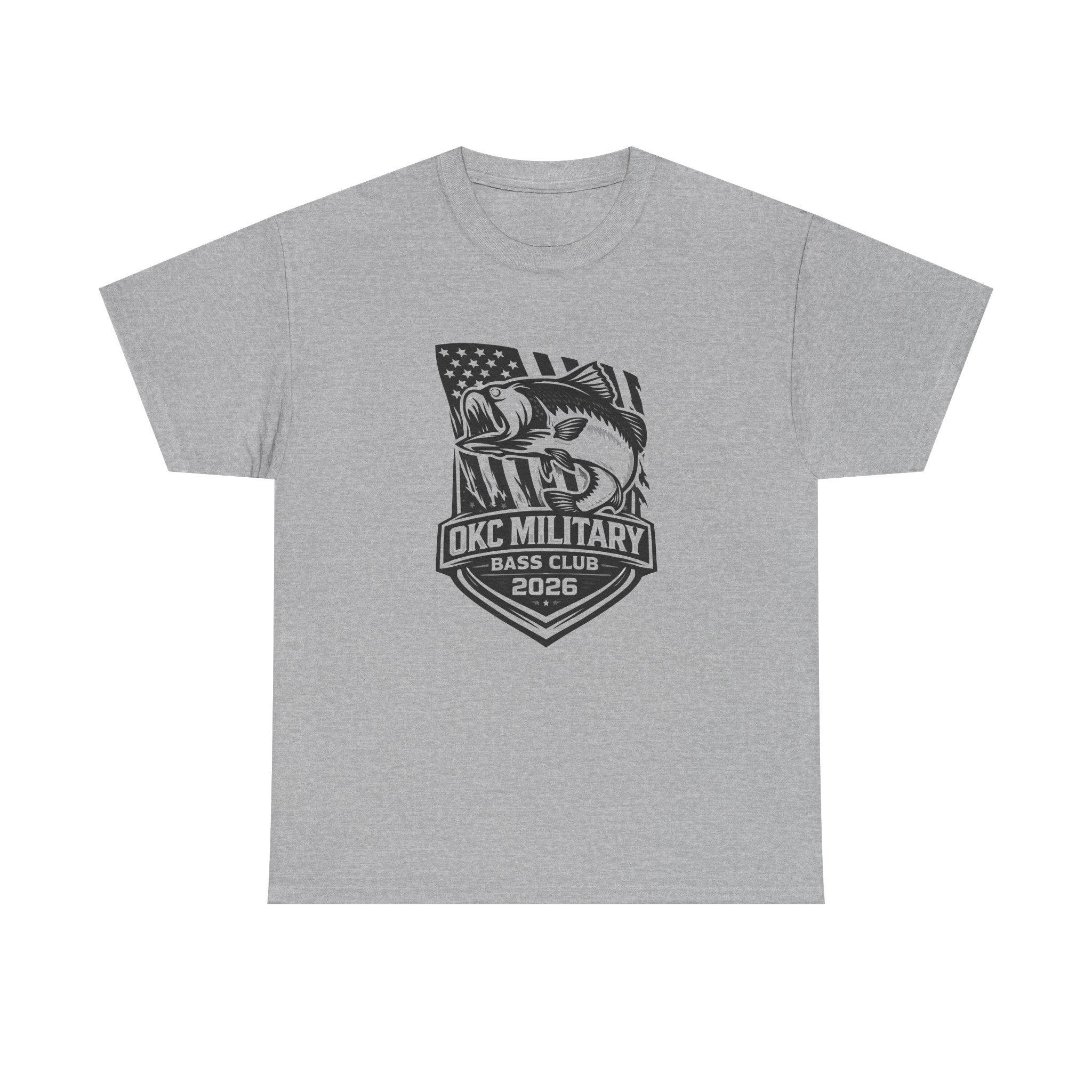 T-Shirt — OKC Military Bass Club 2026 Graphic Tee