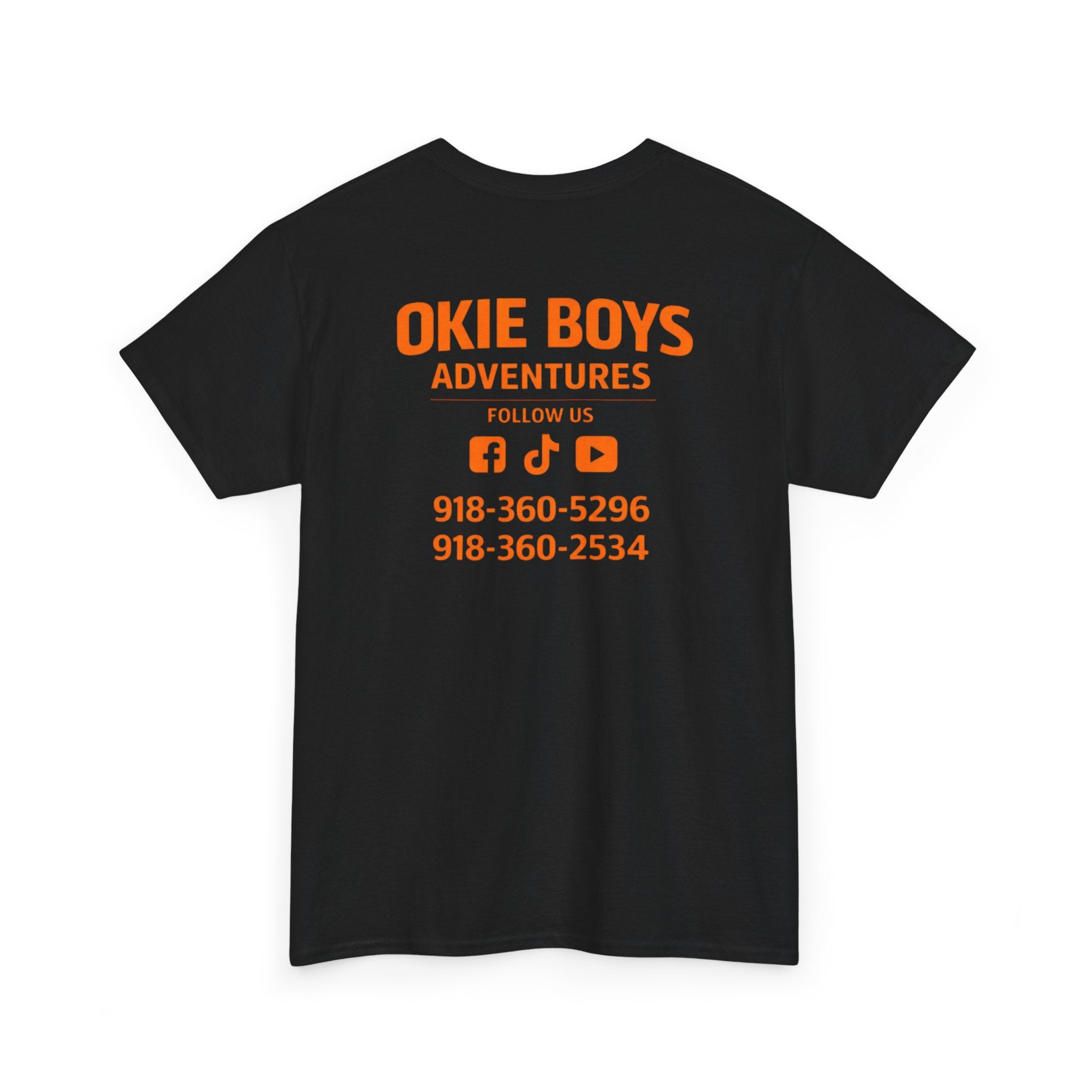 Okie Boys Adventures Graphic Tee — Fishing & Outdoors Logo T-Shirt
