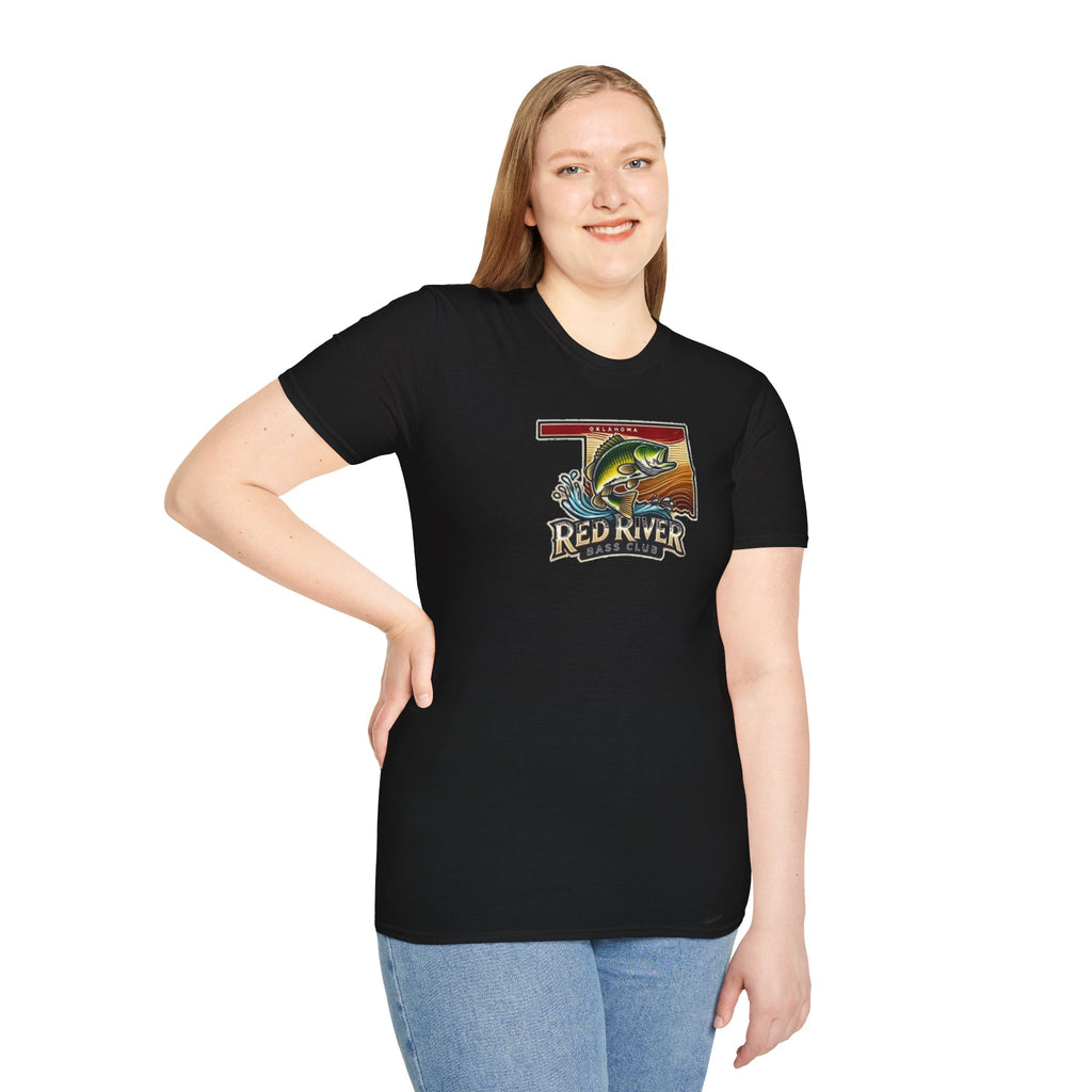 Red River Bass Club T-Shirt — Vintage Fishing Tee