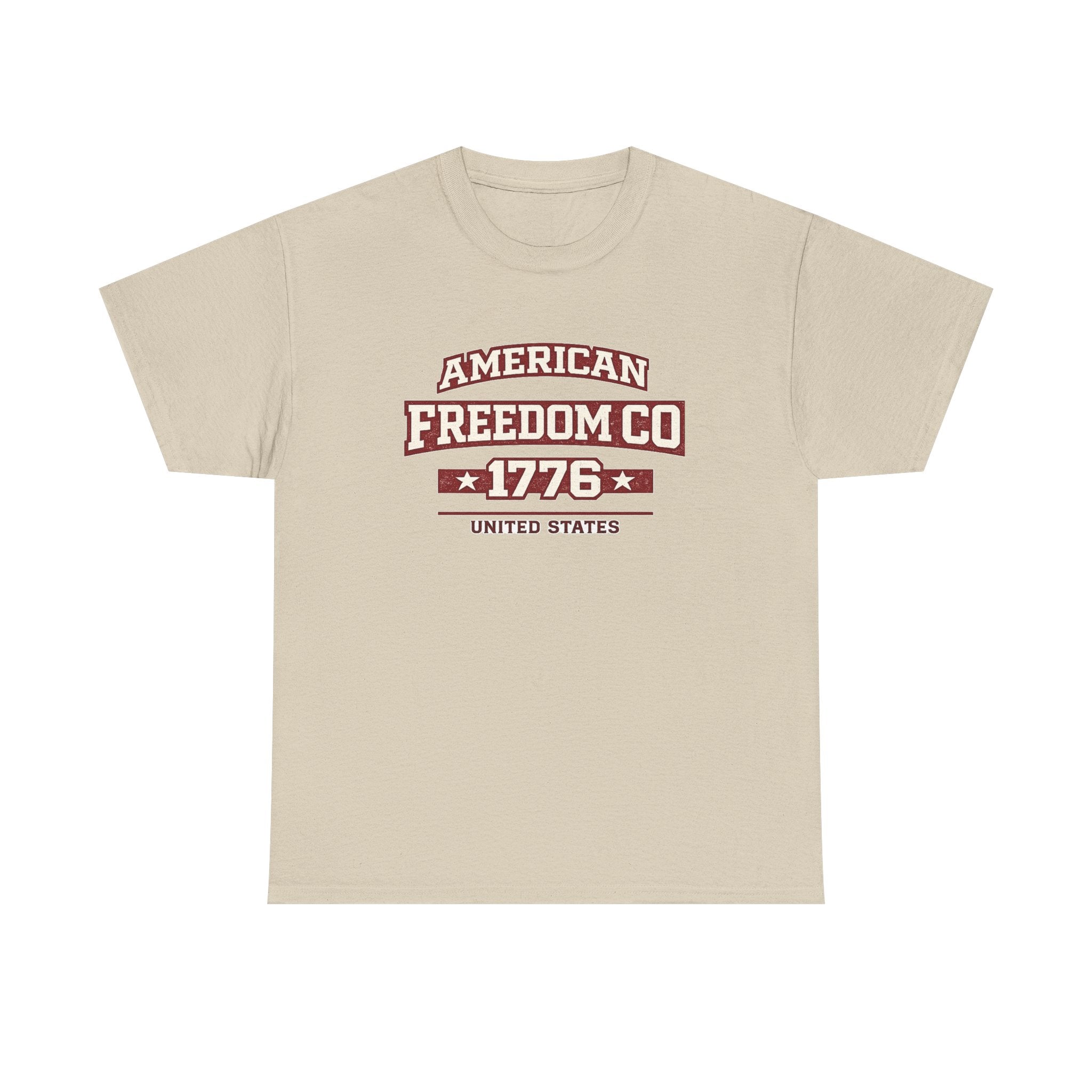 Patriotic 'American Freedom Co. 1776' Tee - 4th of July Vintage USA Shirt
