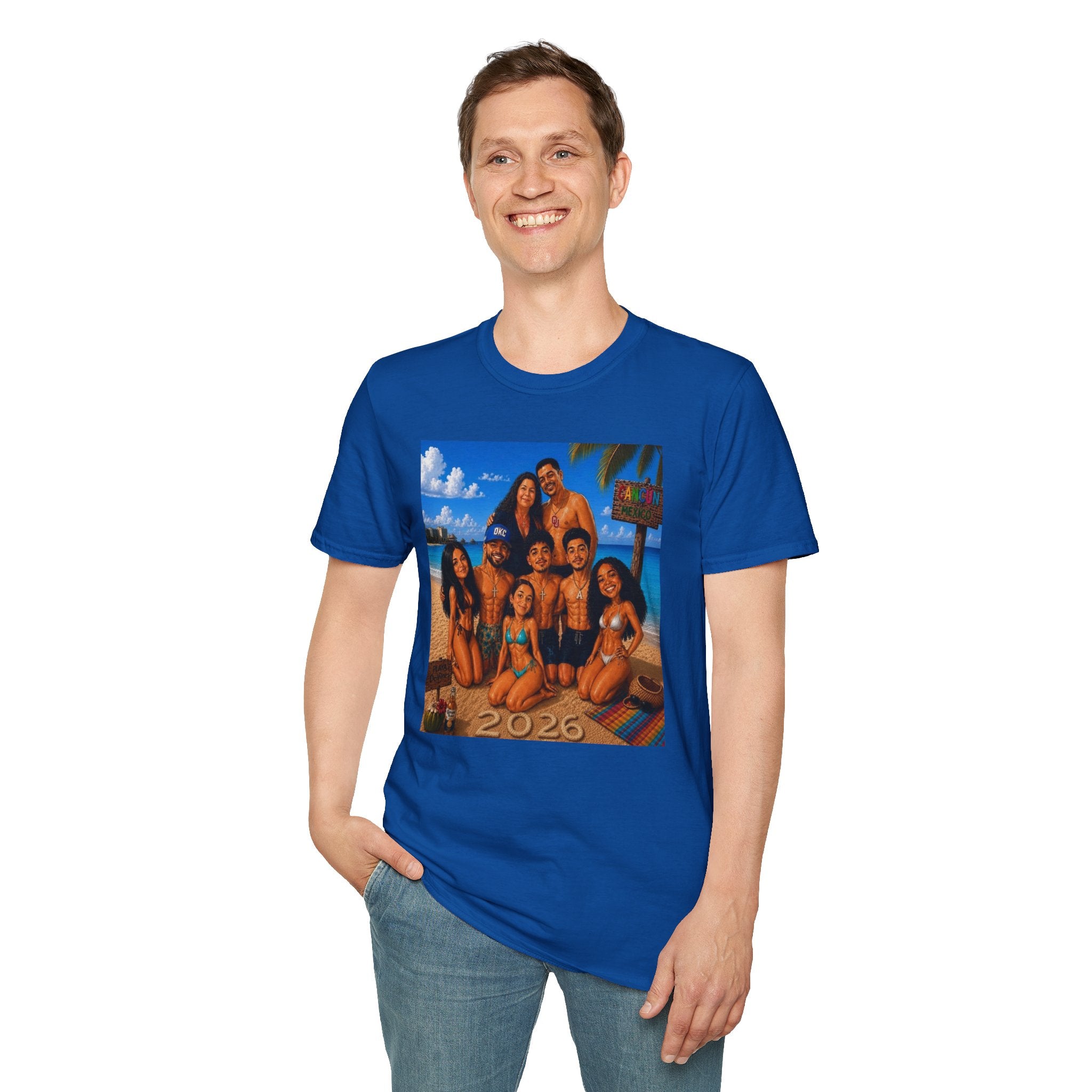 Cancun 2026 Beach Group Photo T-Shirt