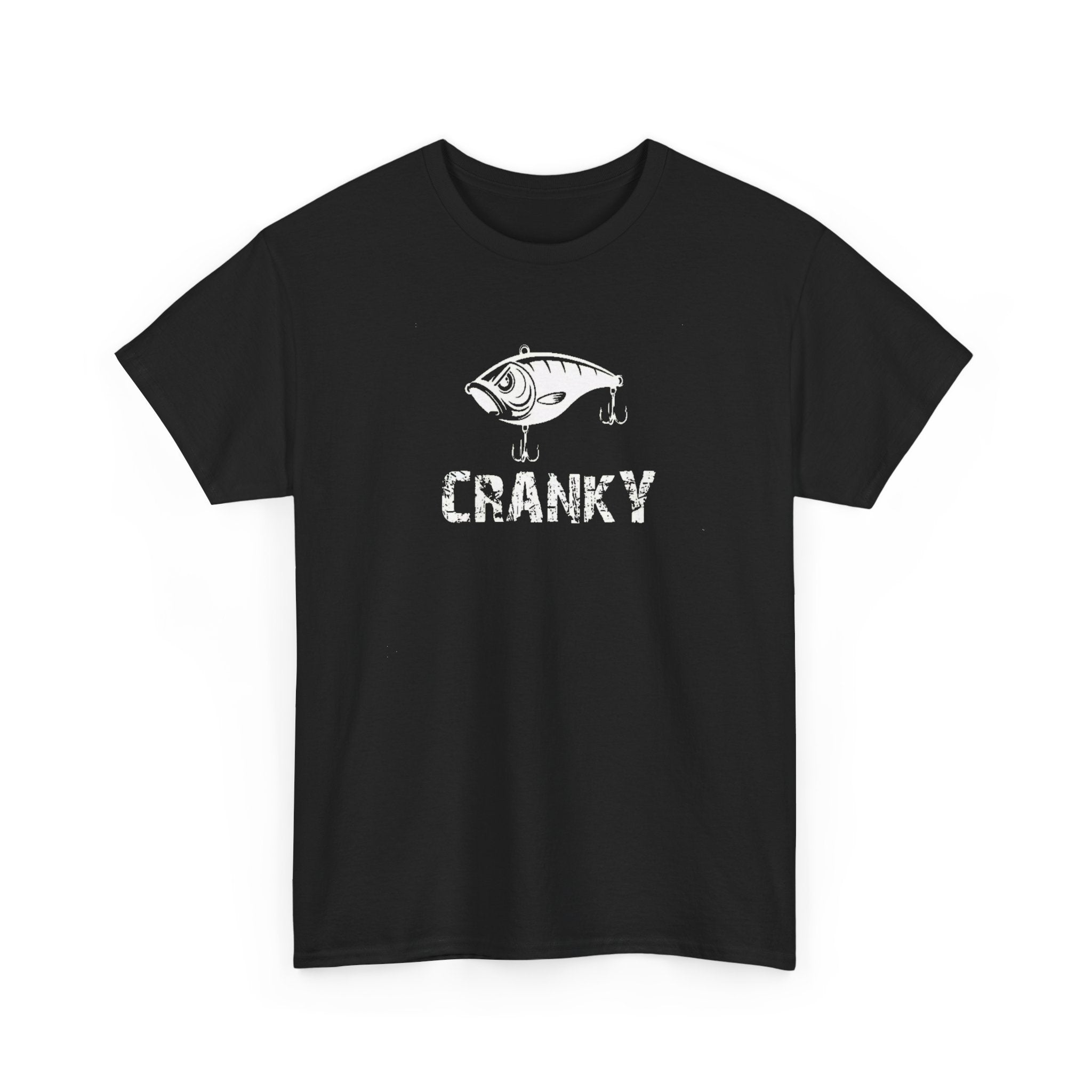 Fishing Lure "Cranky" T‑Shirt — Funny Angler Tee for Fishermen