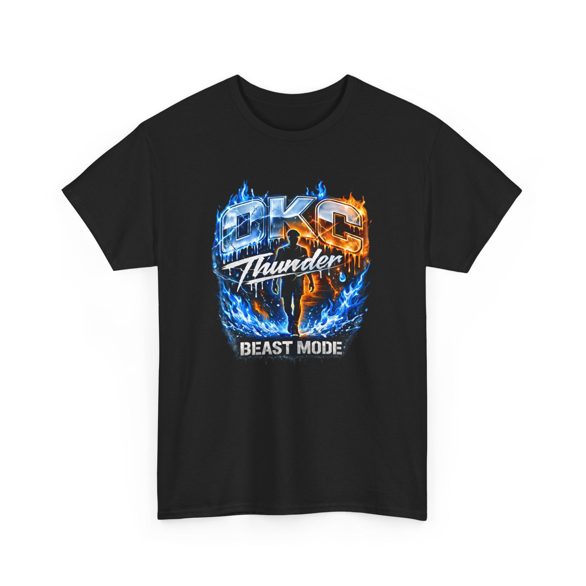 Thunder Beast Mode T-Shirt – Energetic Lightning Graphic Tee