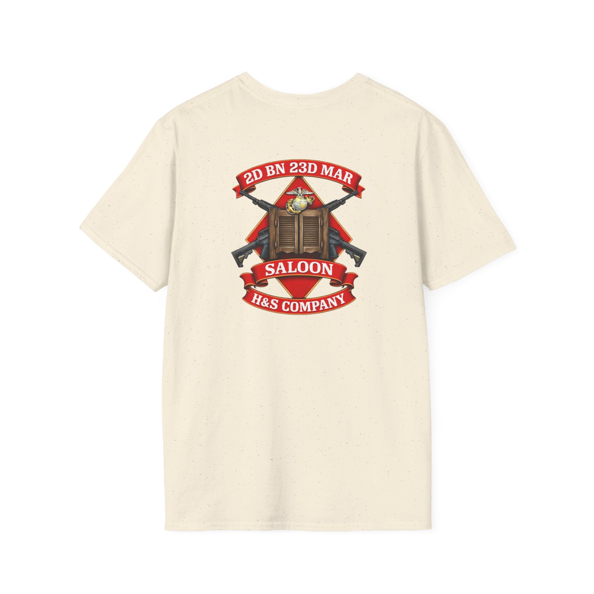 Saloon Company T-Shirt — 2D BN 23D MAR Vintage Western Logo Tee