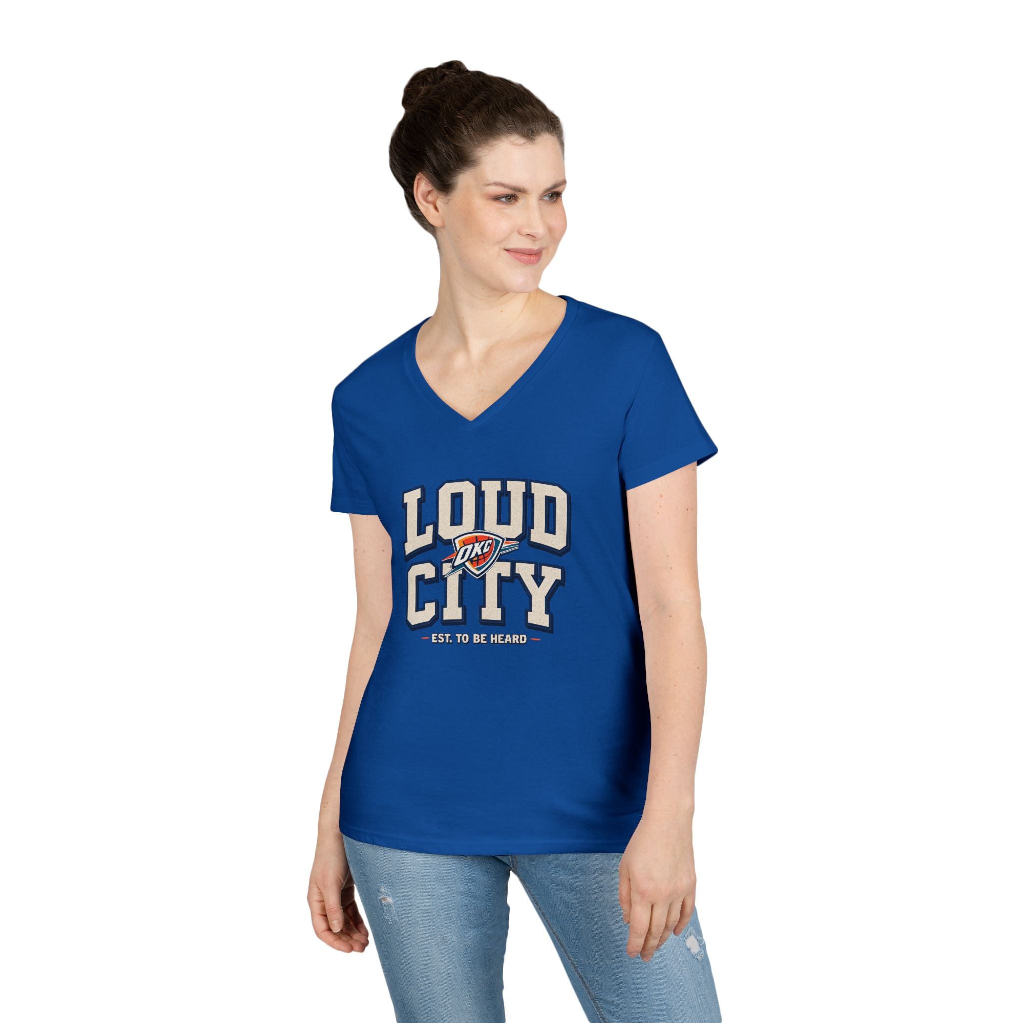 Ladies' V-Neck T-Shirt