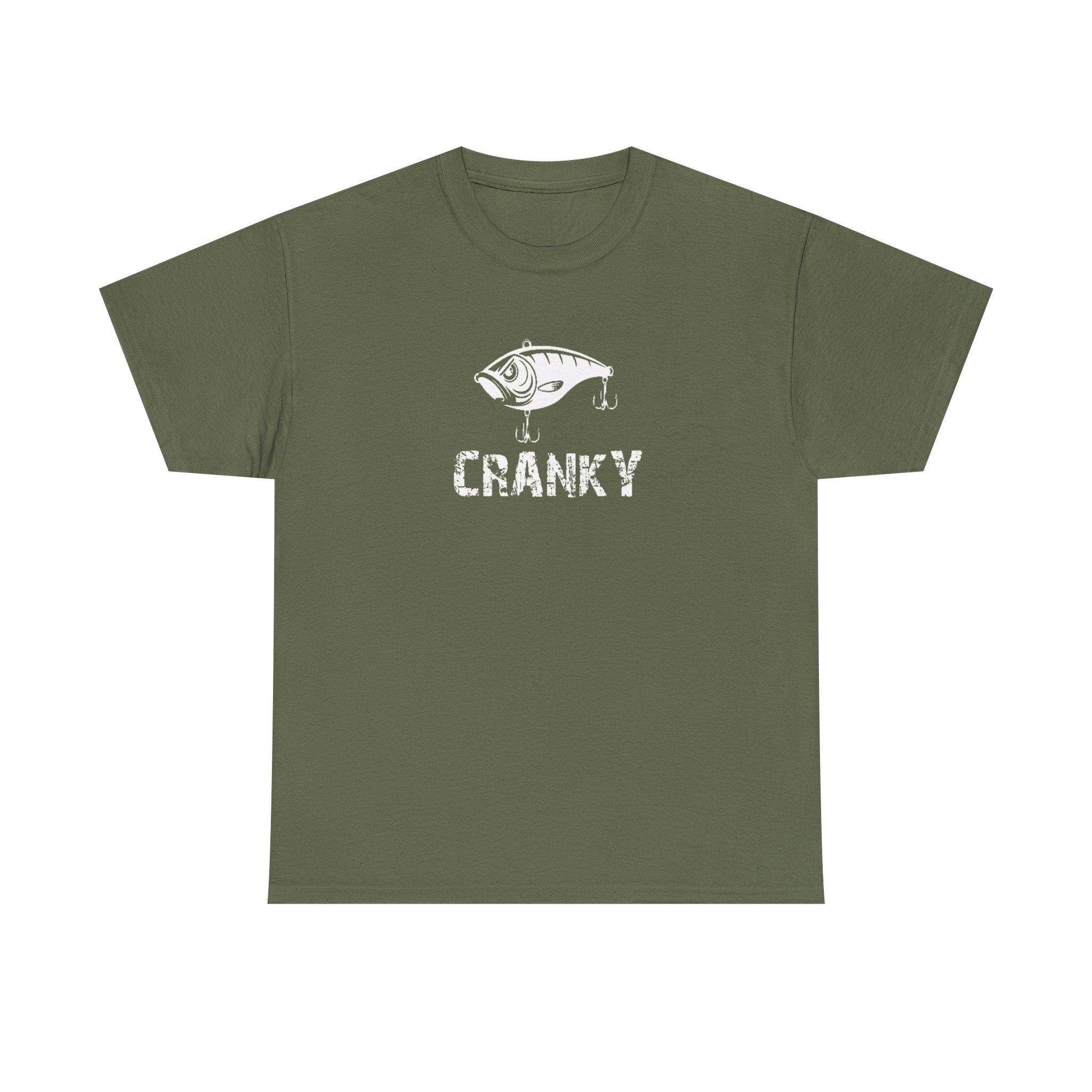 Fishing Lure "Cranky" T‑Shirt — Funny Angler Tee for Fishermen