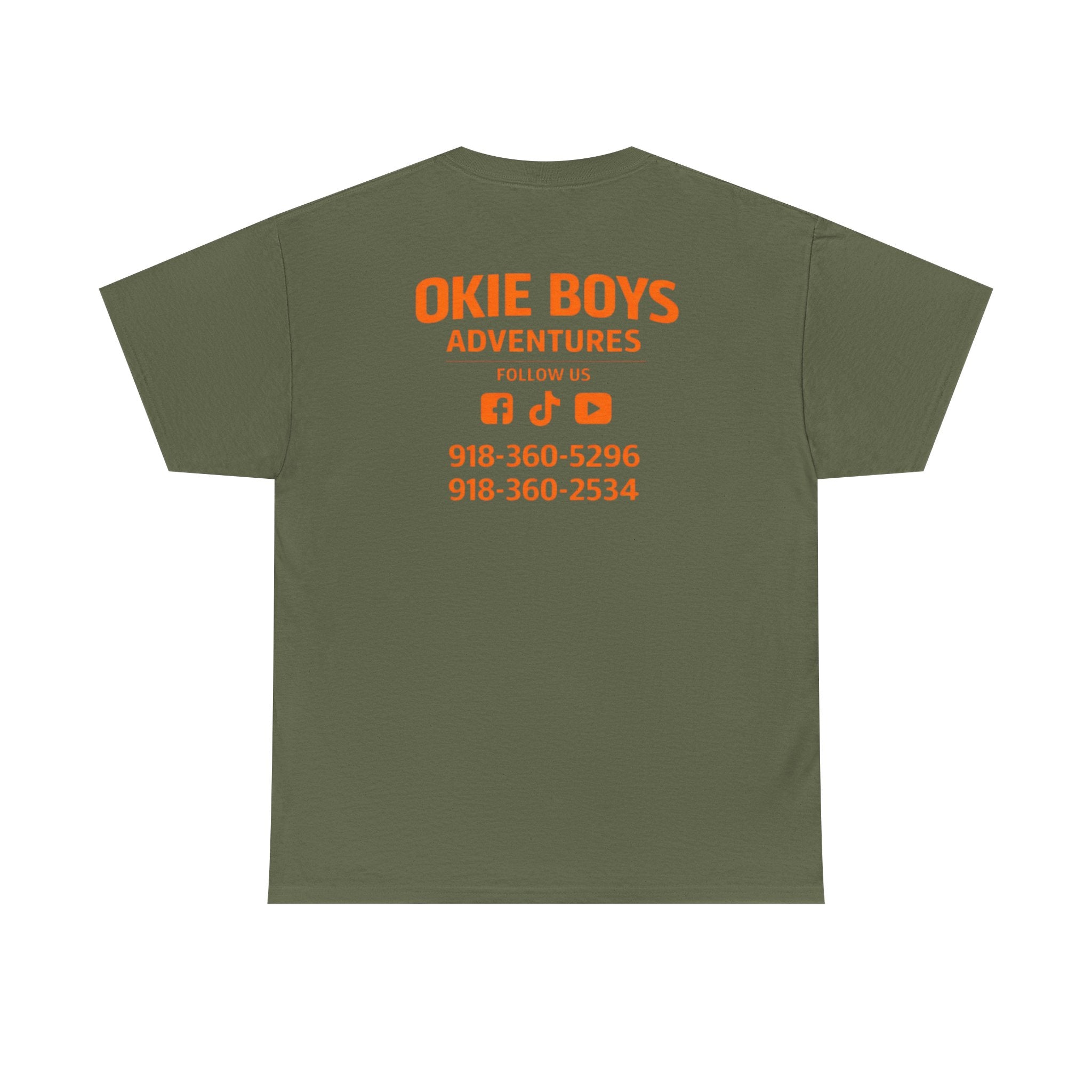 Okie Boys Adventures Graphic Tee — Fishing & Outdoors Logo T-Shirt