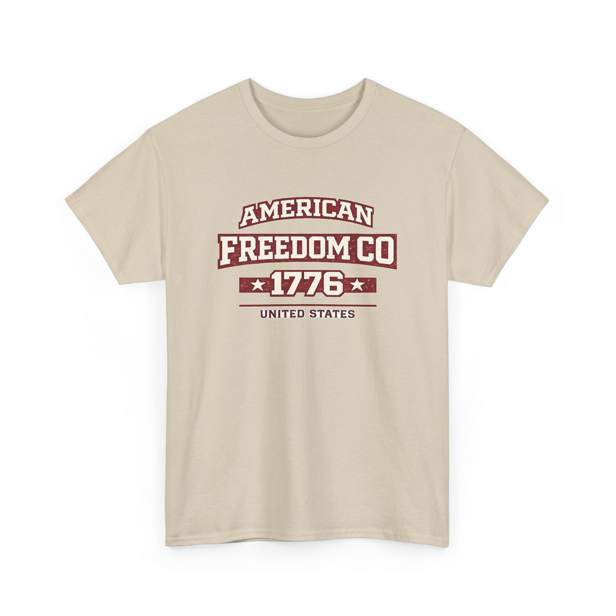 Patriotic 'American Freedom Co. 1776' Tee - 4th of July Vintage USA Shirt