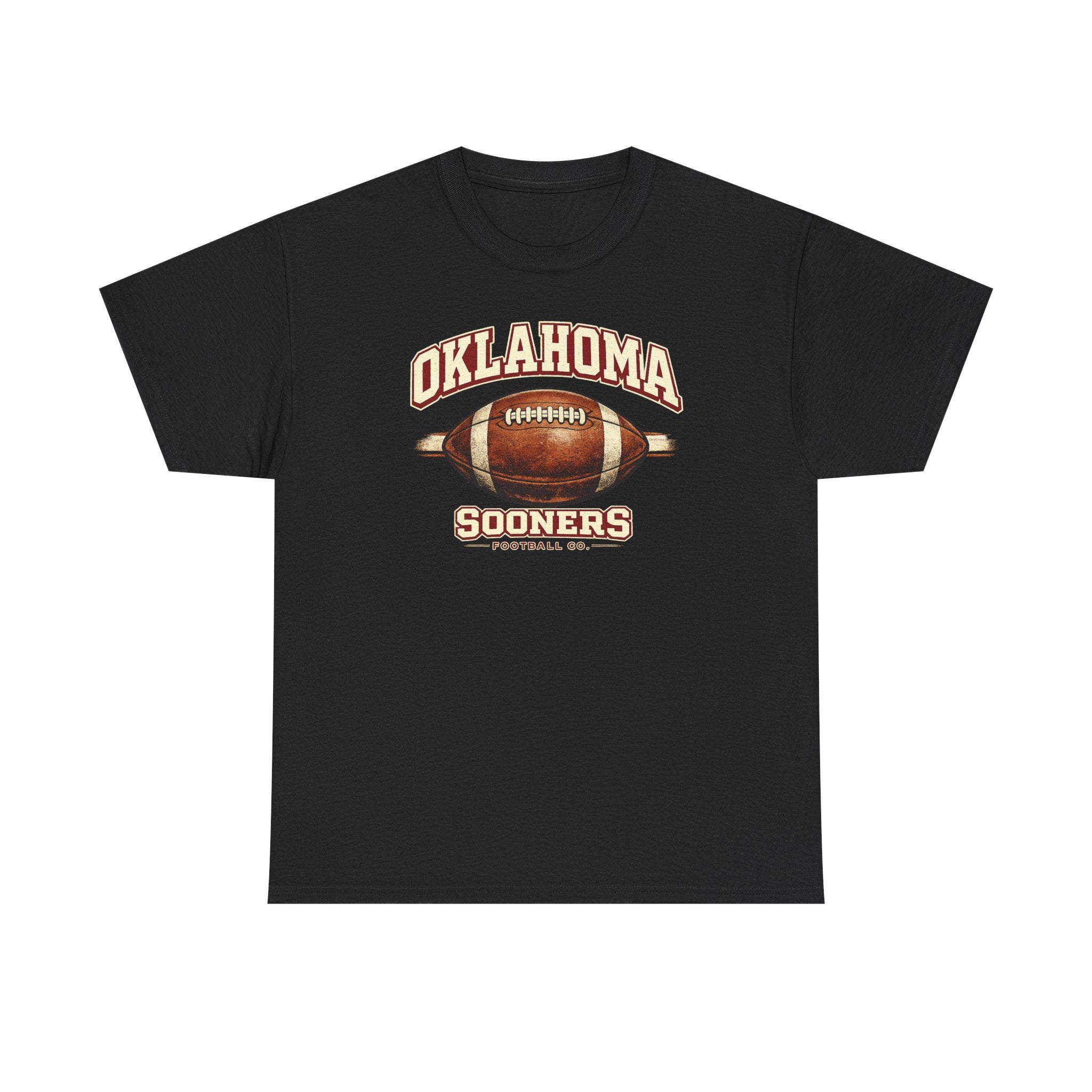 Oklahoma Sooners Football T-Shirt — Vintage Football Graphic Tee