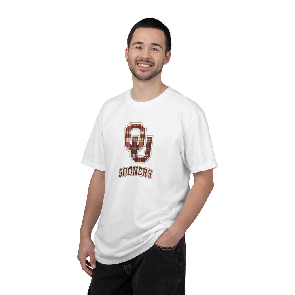 OU Sooners Plaid Logo T-Shirt