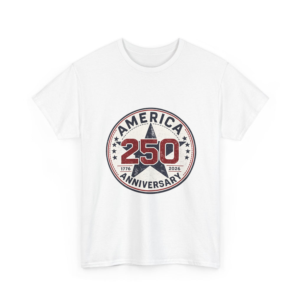 250th America Anniversary T-Shirt — Patriotic USA Independence Celebration Tee